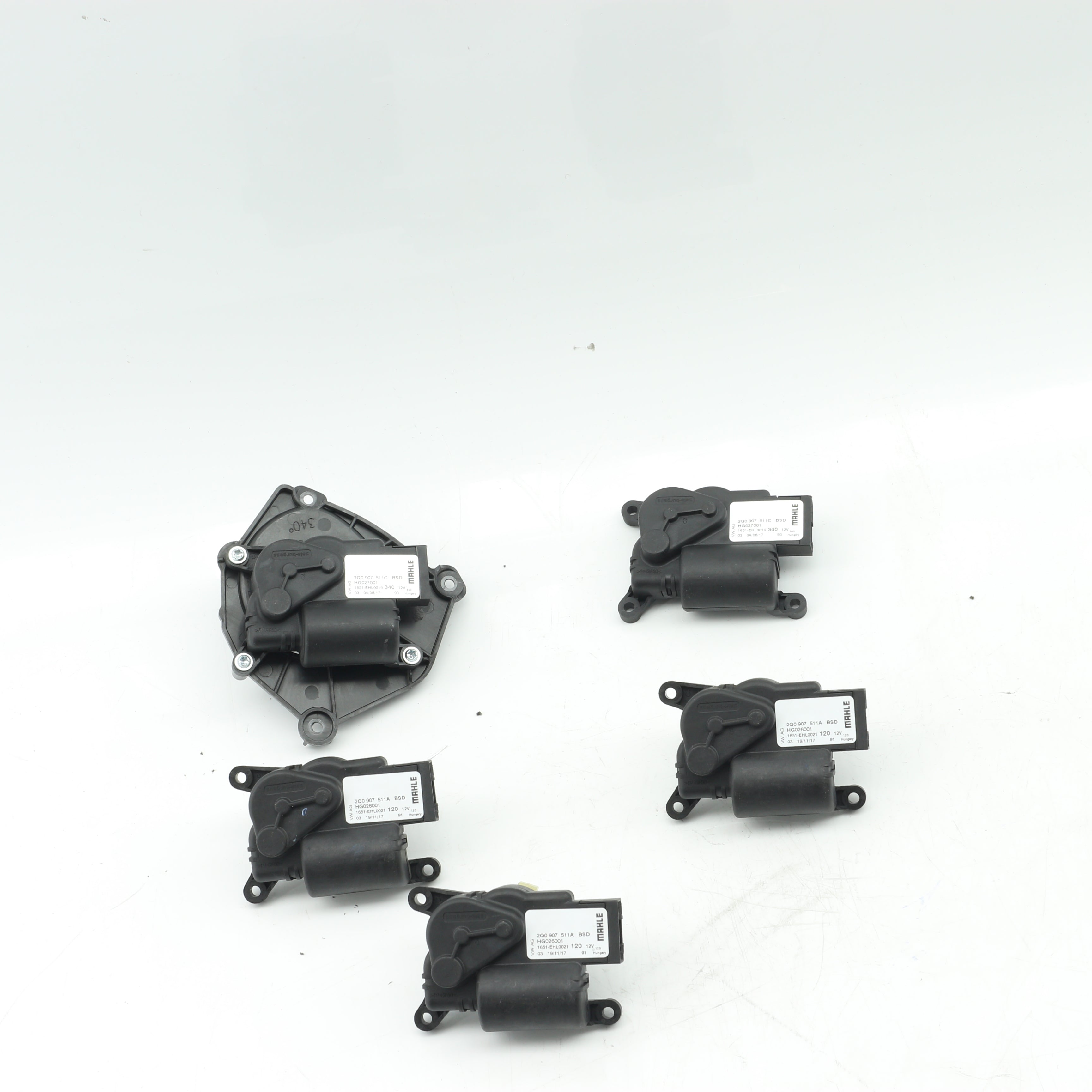 Used VOLKSWAGEN POLO 1.2 TRENDLINE DSG Heater Vent Flap Actuator - OEM 2Q0907511C