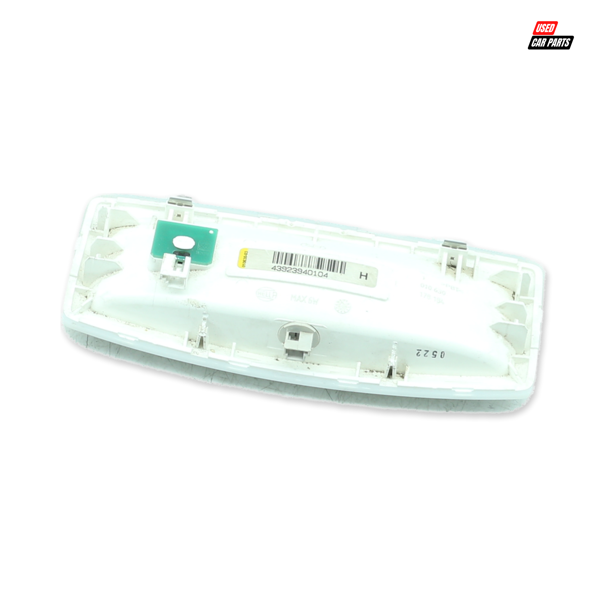 Used BMW Interior Rear Roof Light (Part Number 43923940104)