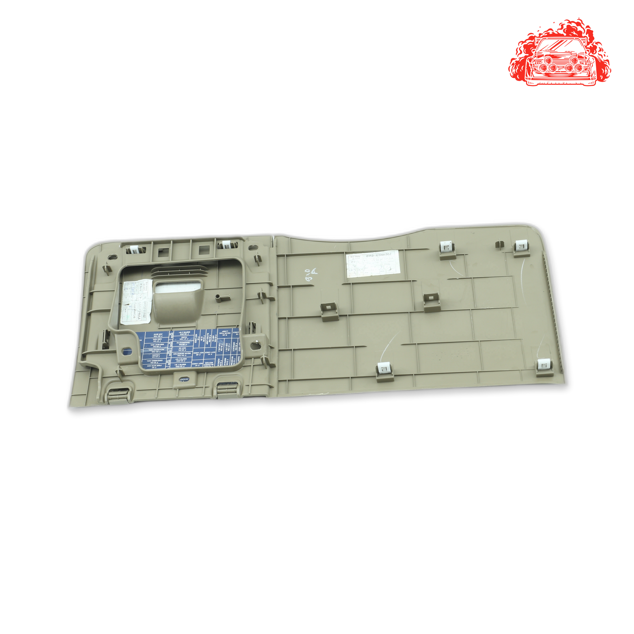 Used Mahindra Tuv300 T8 Driver Side Lower Dashboard Trim