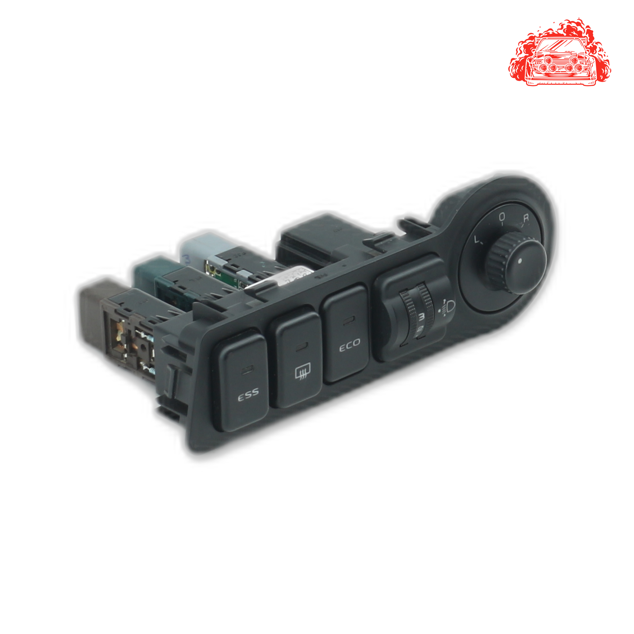 Used Mahindra Tuv300 T8 Headlight Adjustment Switch