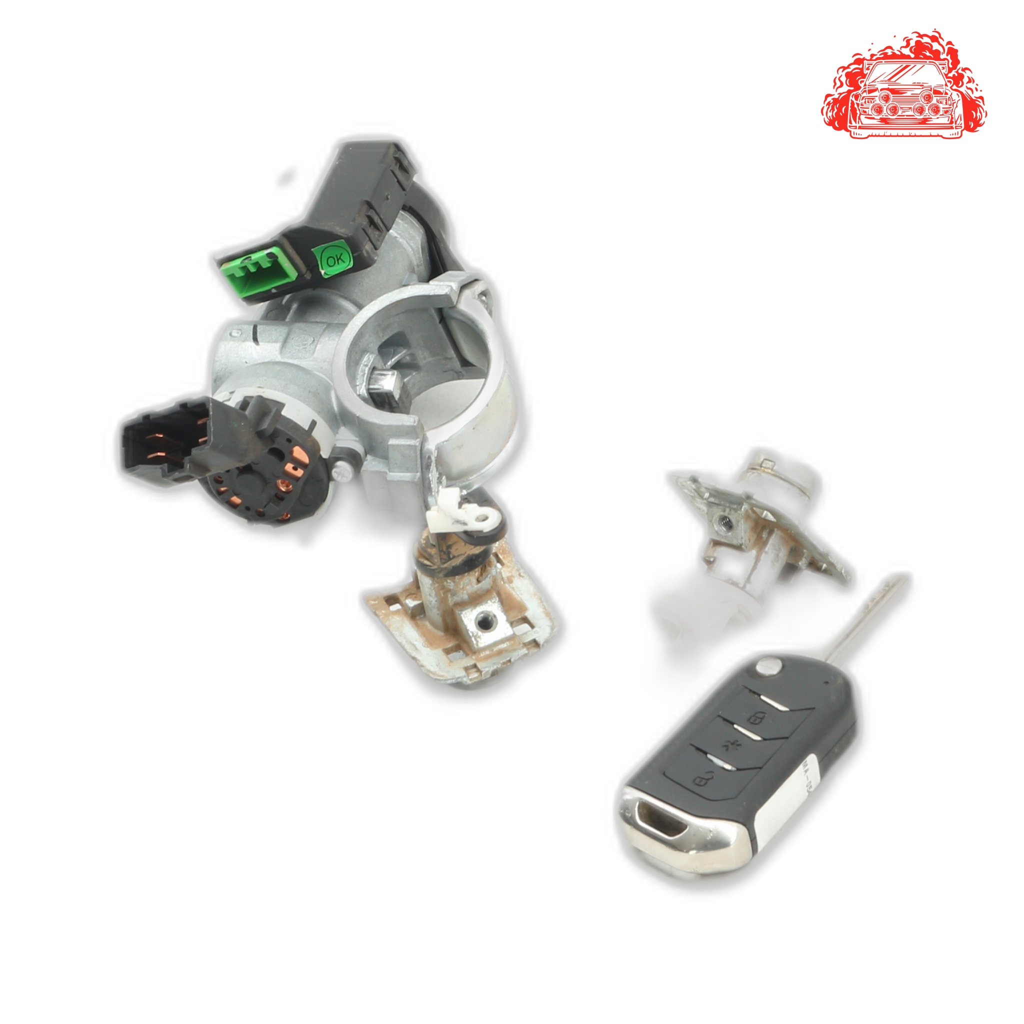 Mahindra Tuv300 T8 Ignition Keys Barrels