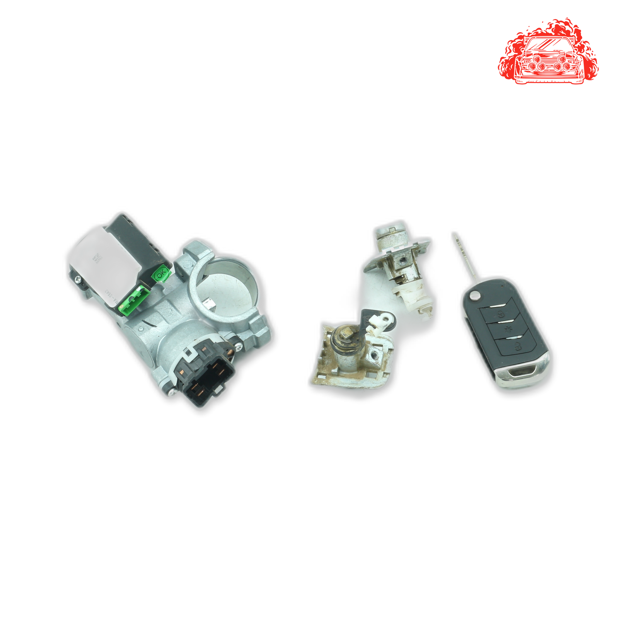 Mahindra Tuv300 T8 Ignition Keys Barrels