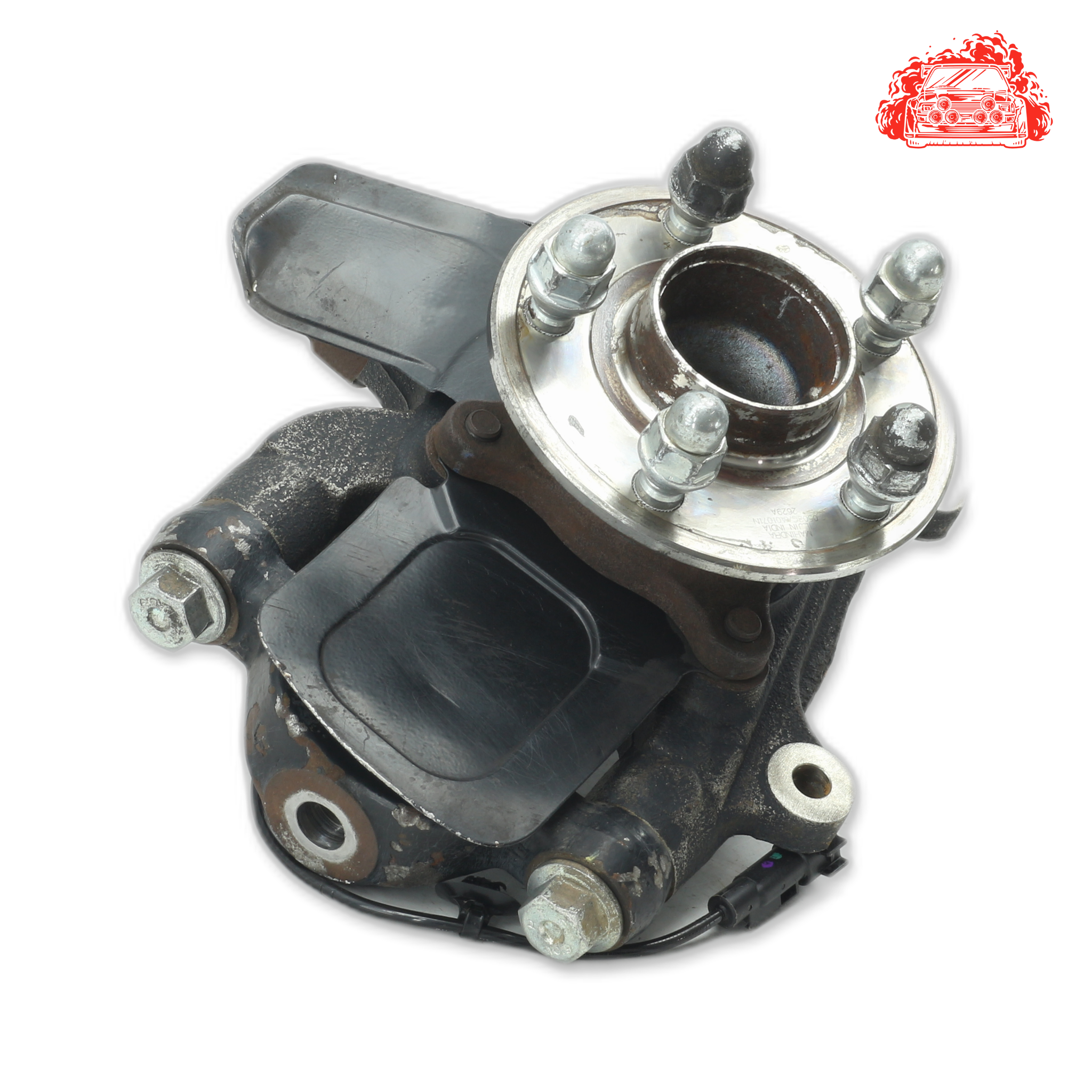 Used Mahindra Tuv300 T8 Passenger Side Front Knuckle and Hub