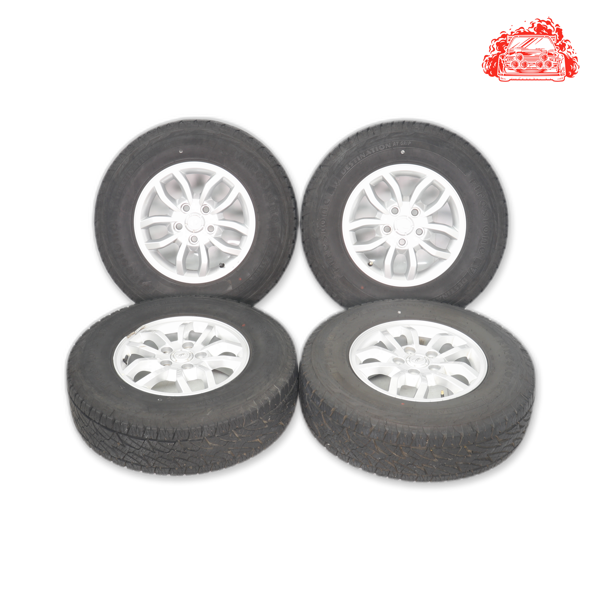 Used MAHINDRA Tuv300 T8 Wheels - OEM Part 0404AAA