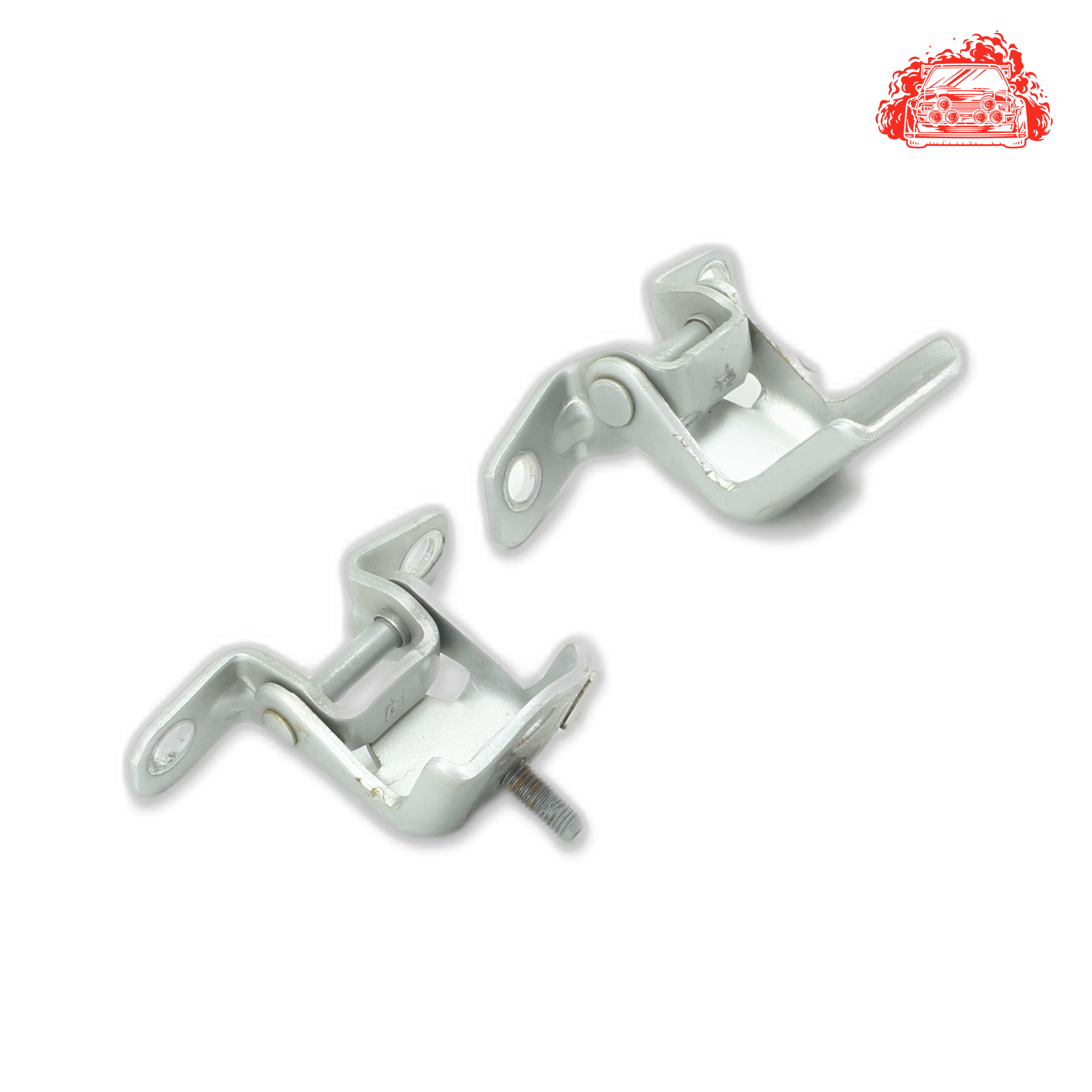 Used Mazda3 2.3 MPS Silver Driver Side Rear Door Hinges Set