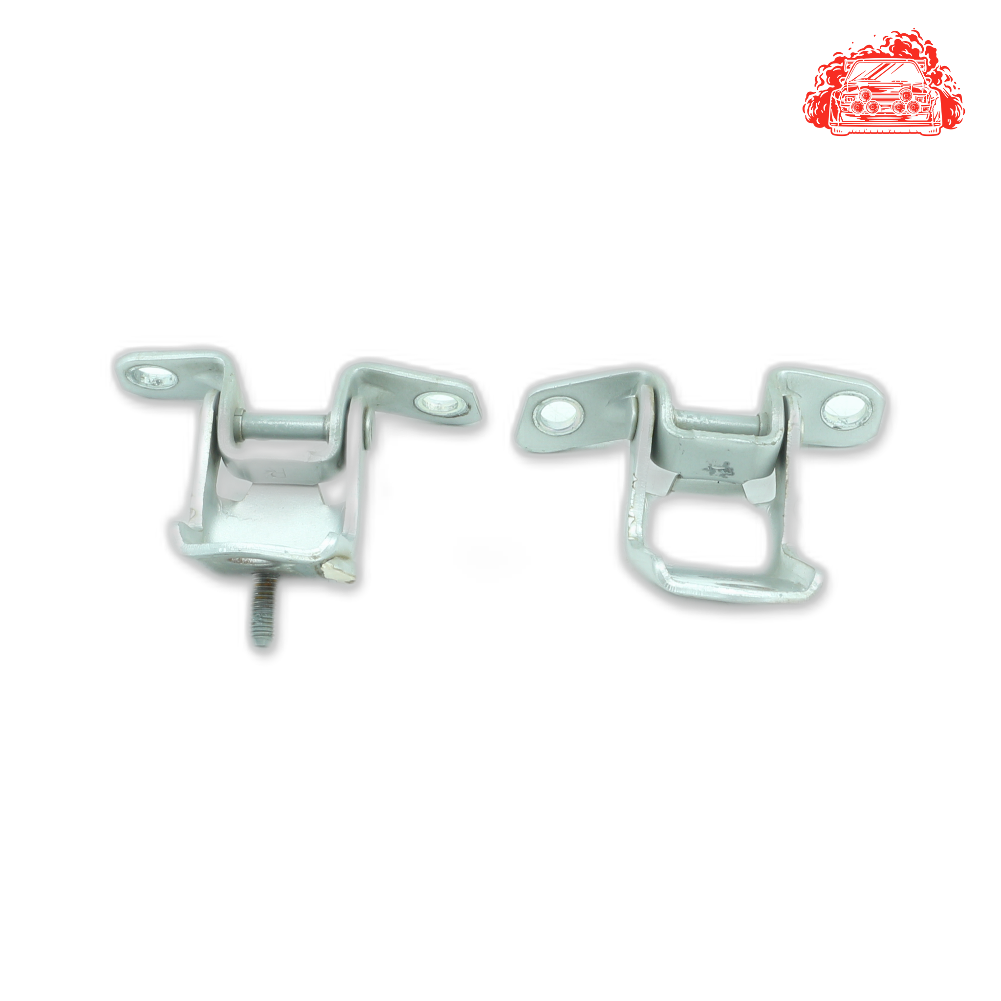 Used Mazda3 2.3 MPS Silver Driver Side Rear Door Hinges Set