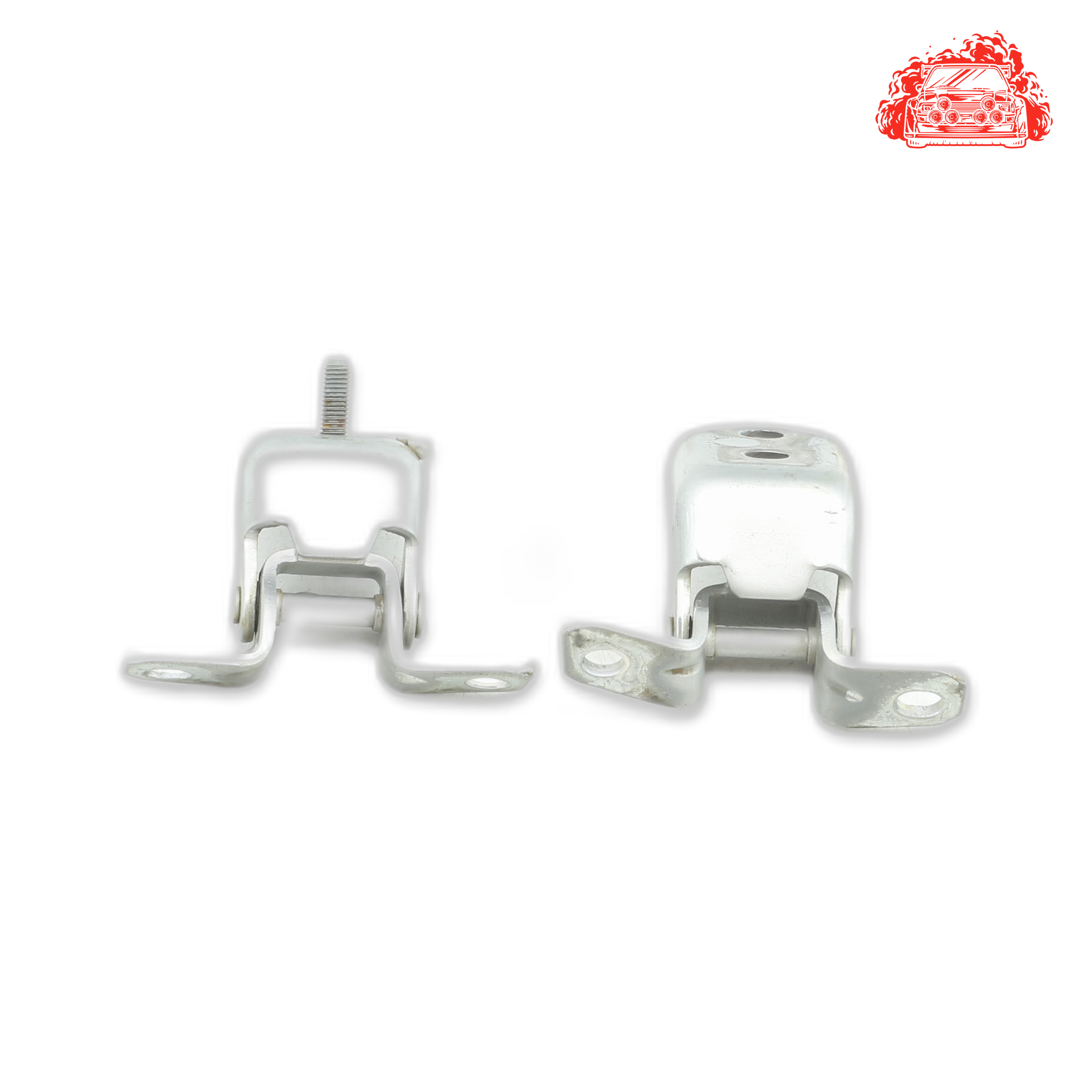 Used Mazda3 2.3 MPS Silver Driver Side Rear Door Hinges Set