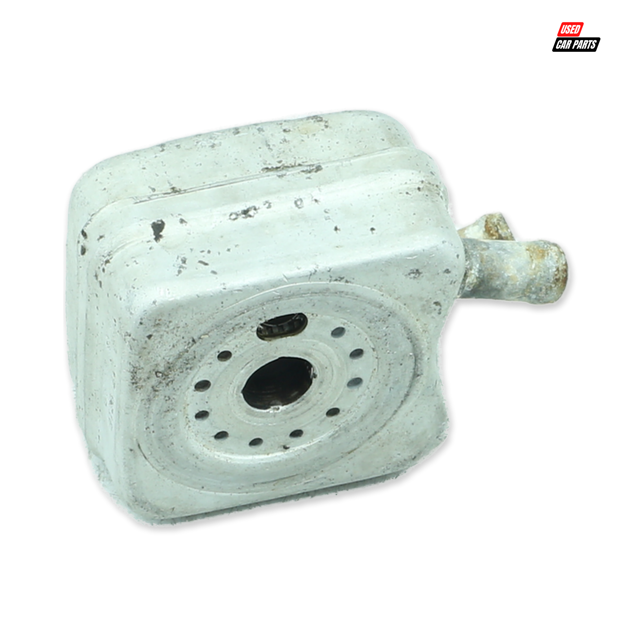 Used OEM Oil Cooler (Part Number 028117021B) for 2000 Volkswagen Passat