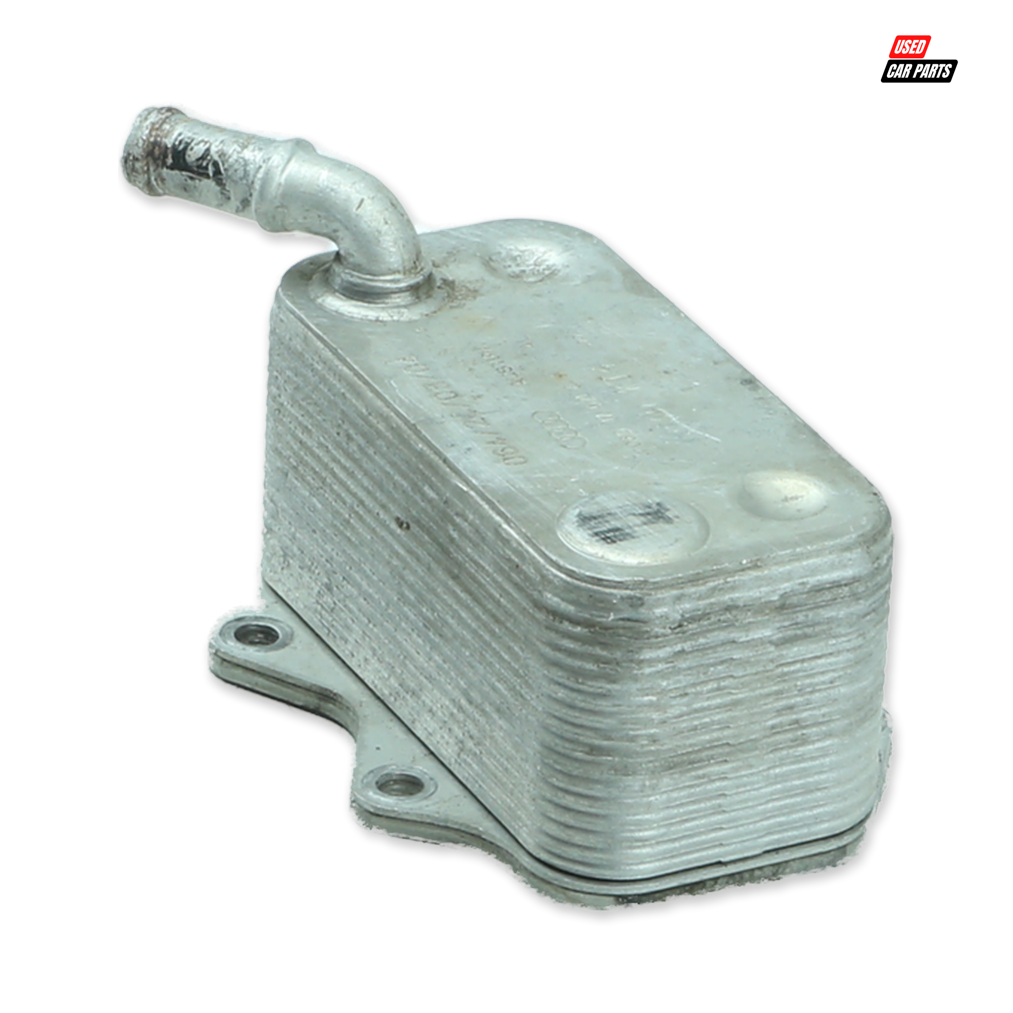 Used OEM Volkswagen Passat Oil Filter Oil Cooler (Part Number 06D117021C)