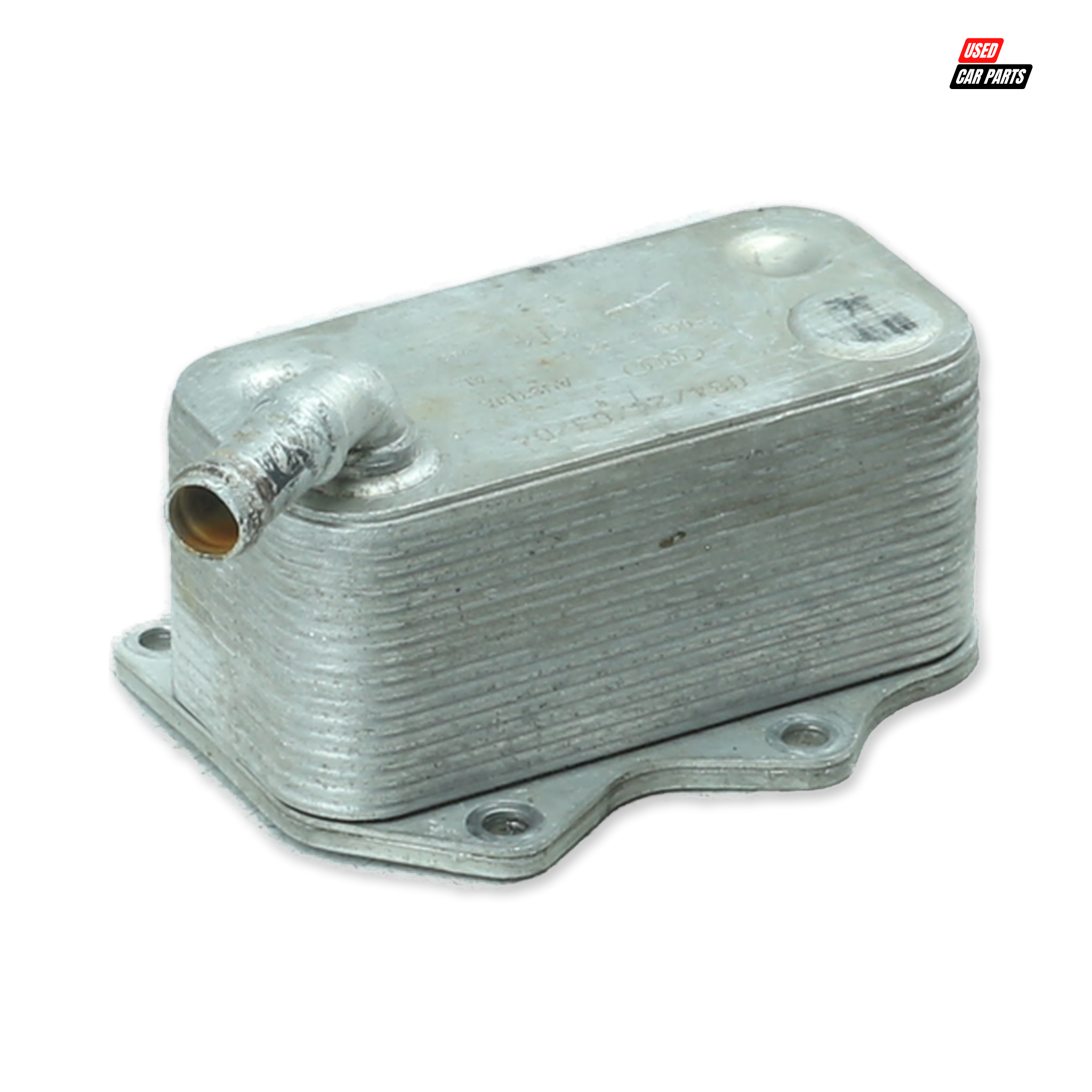 Used OEM Volkswagen Passat Oil Filter Oil Cooler (Part Number 06D117021C)