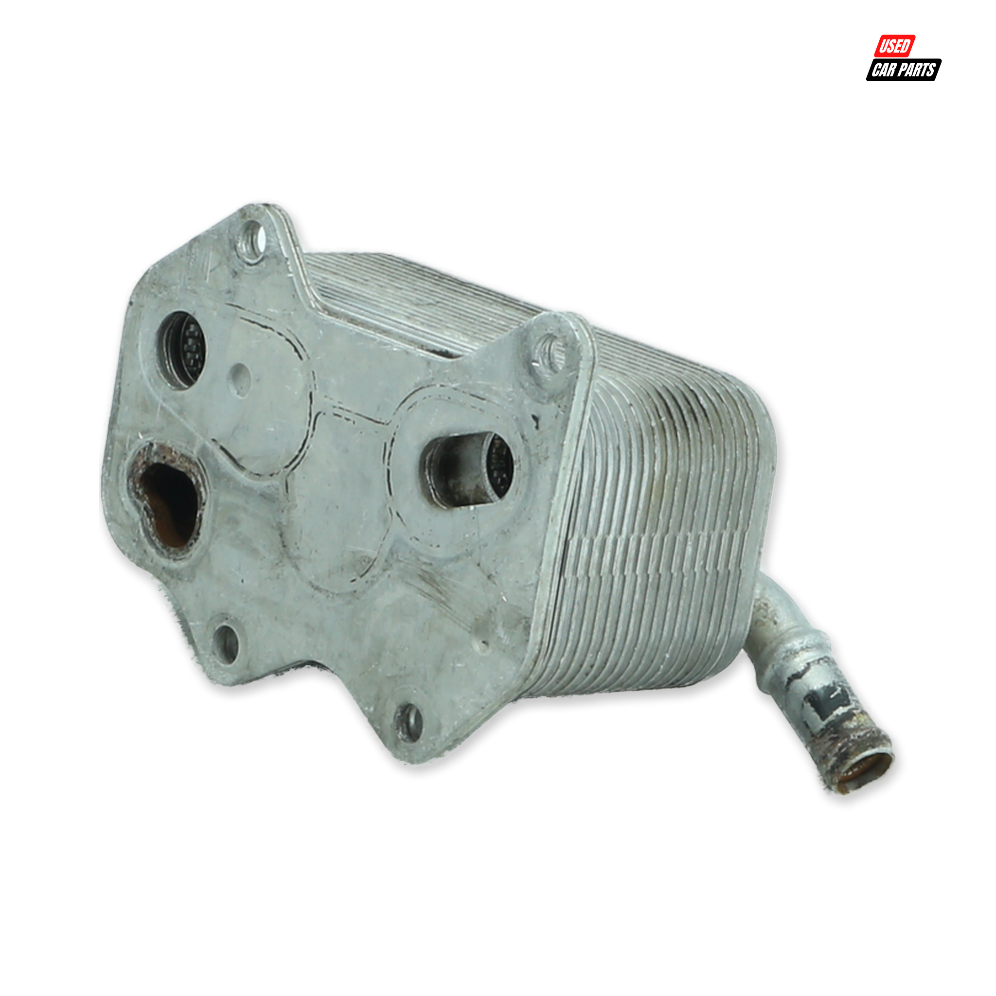 Used OEM Volkswagen Passat Oil Filter Oil Cooler (Part Number 06D117021C)
