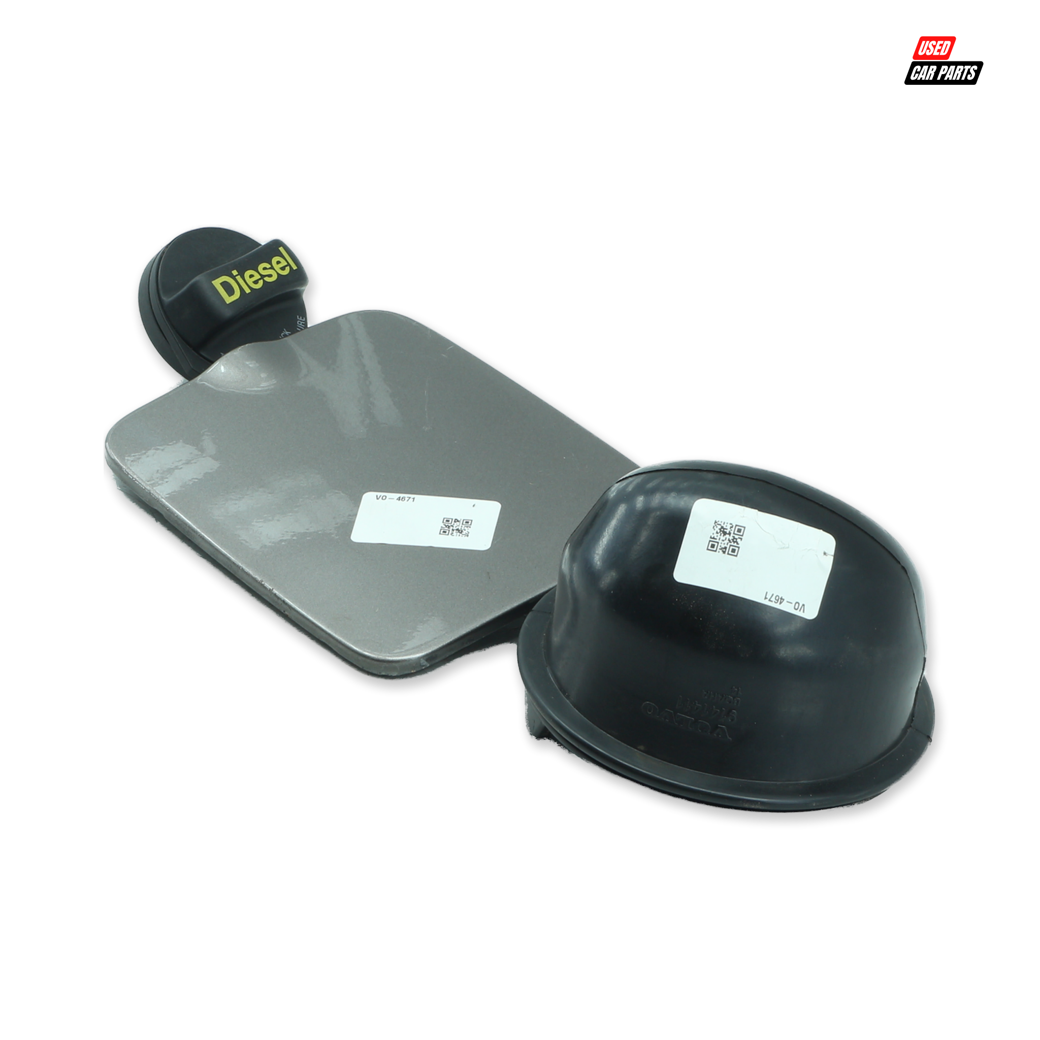 Used Outer Fuel Cover With Fuel Cap, Part Number 31280187 for 2012 VOLVO XC90 D5 GEARTRONIC AWD