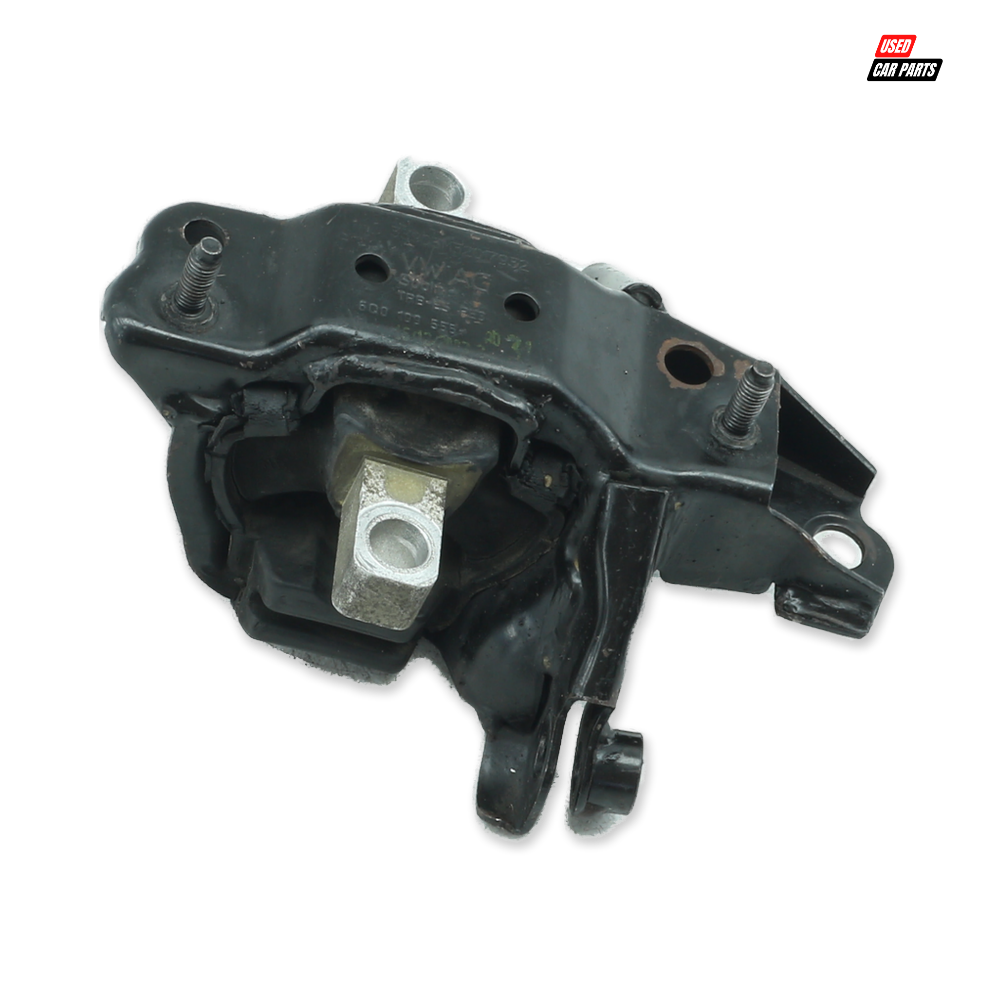 Used Passengers Side Engine Mounting for Volkswagen Polo Mk4 Sedan 2009 (Part Number 6Q0199555)