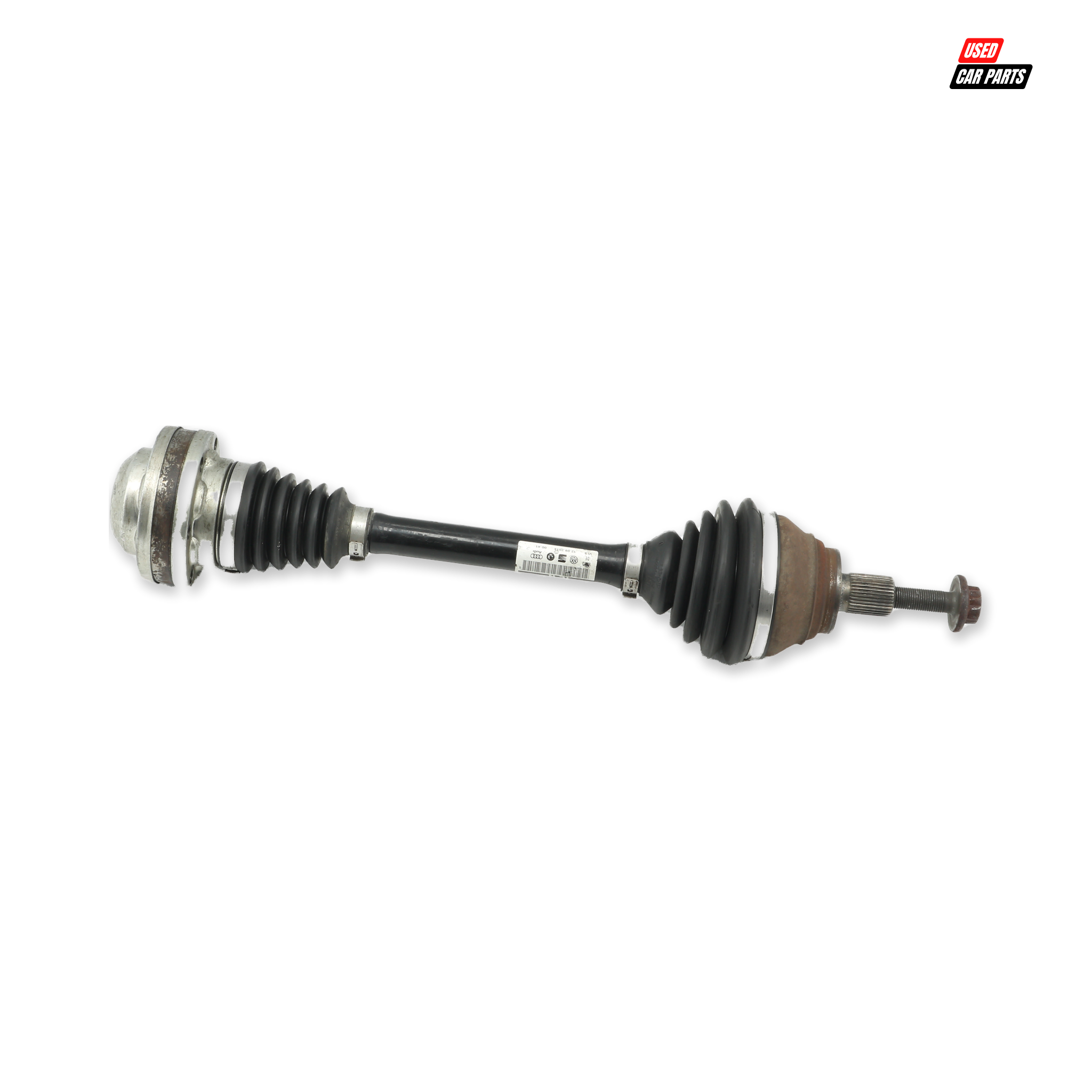 Used Passengers Side Front Driveshaft 2K0407271E for 2015 VOLKSWAGEN PASSAT
