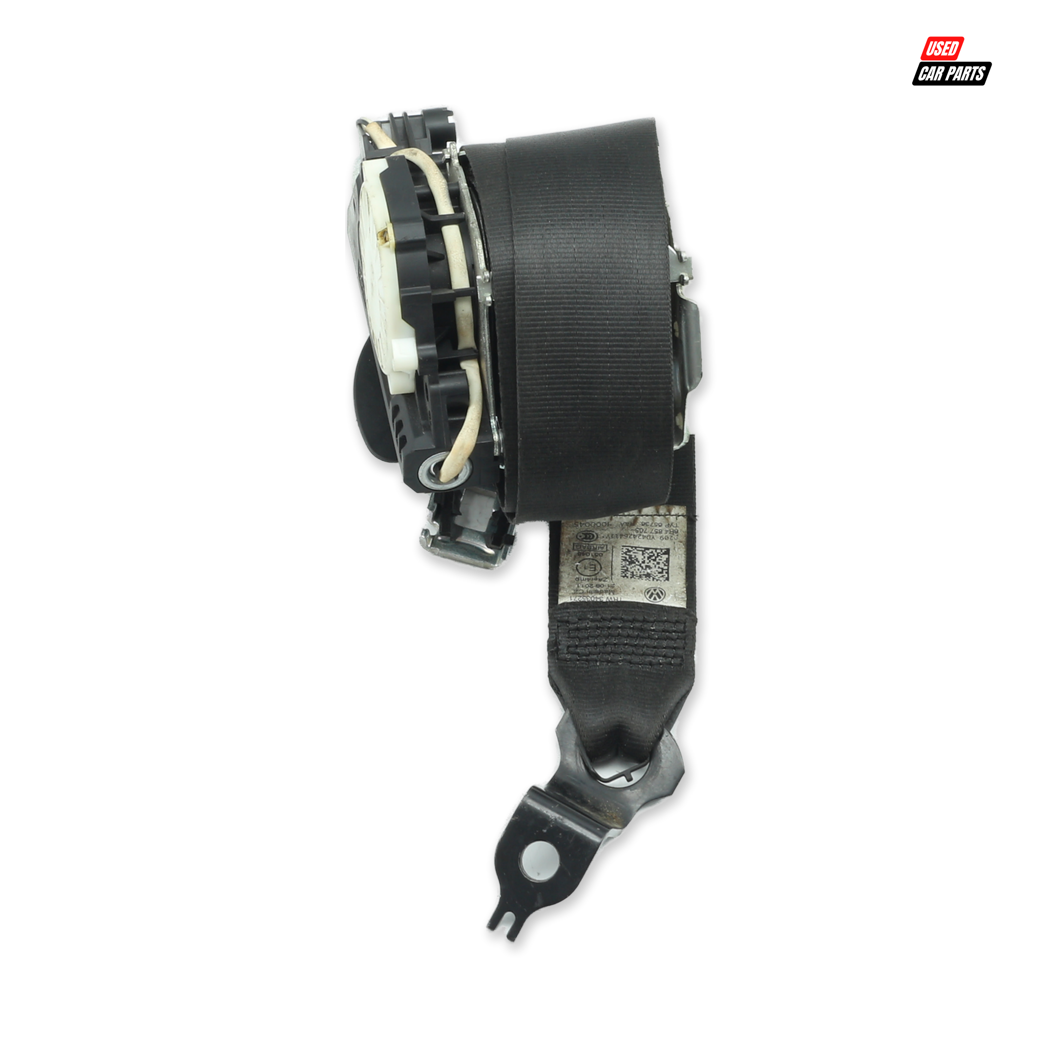 Used Passengers Side Front Seat Belt for 2009 Volkswagen Polo Mk5 Hatchback TDI