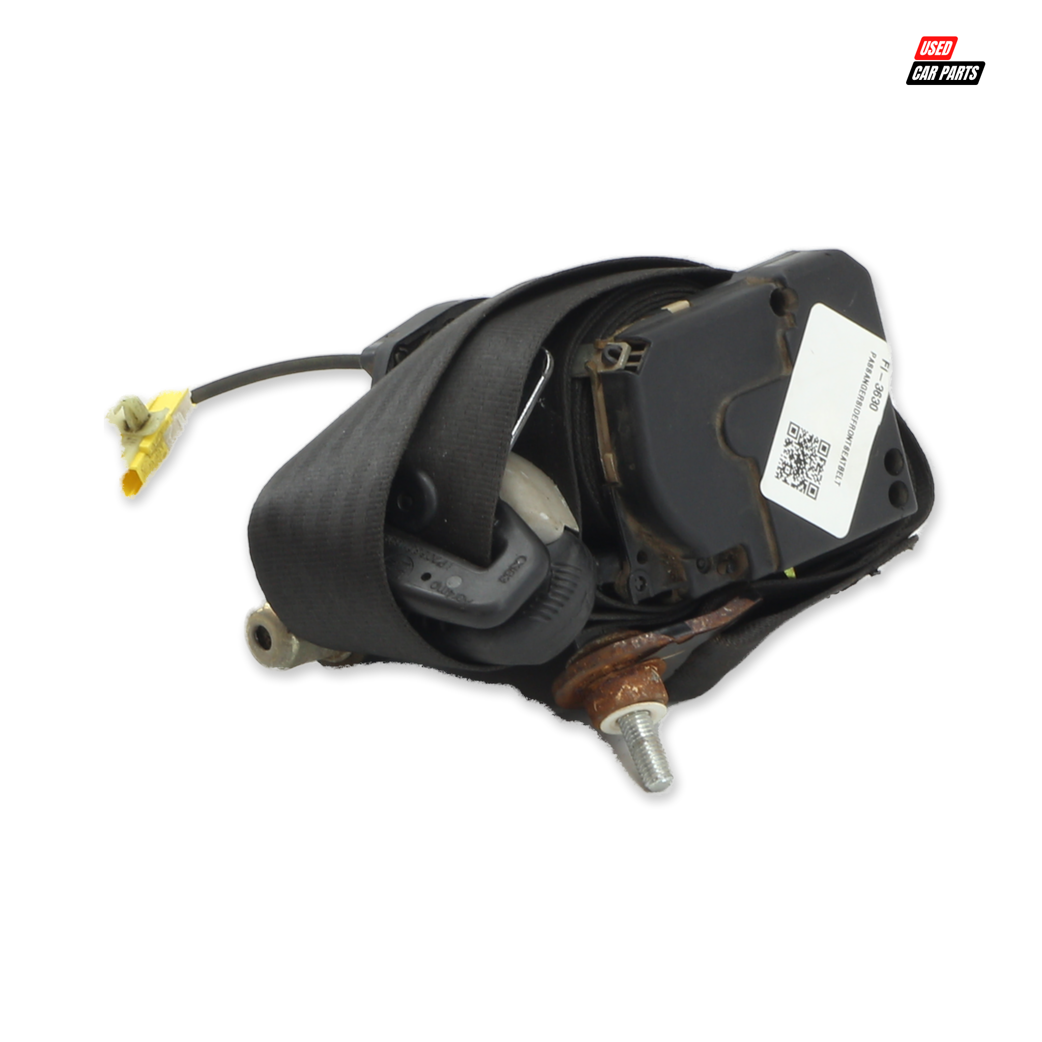 Used Passengers Side Front Seatbelt for 2008 FIAT PANDA 1.2 DYNAMIC