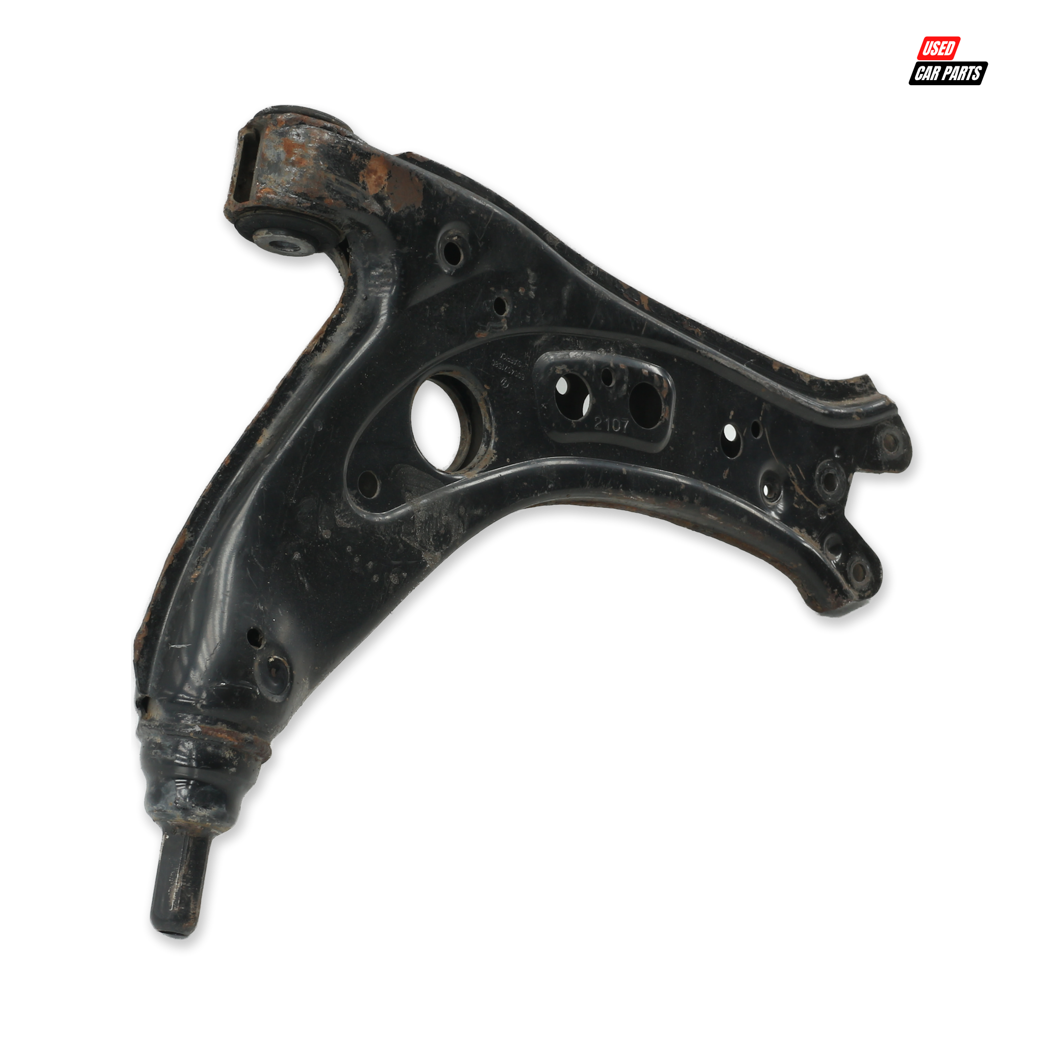 Used Passengers Side Front Suspension Arm (Part Number 6Q0407158C) for 2007 VOLKSWAGEN 2.0 HIGHLINE