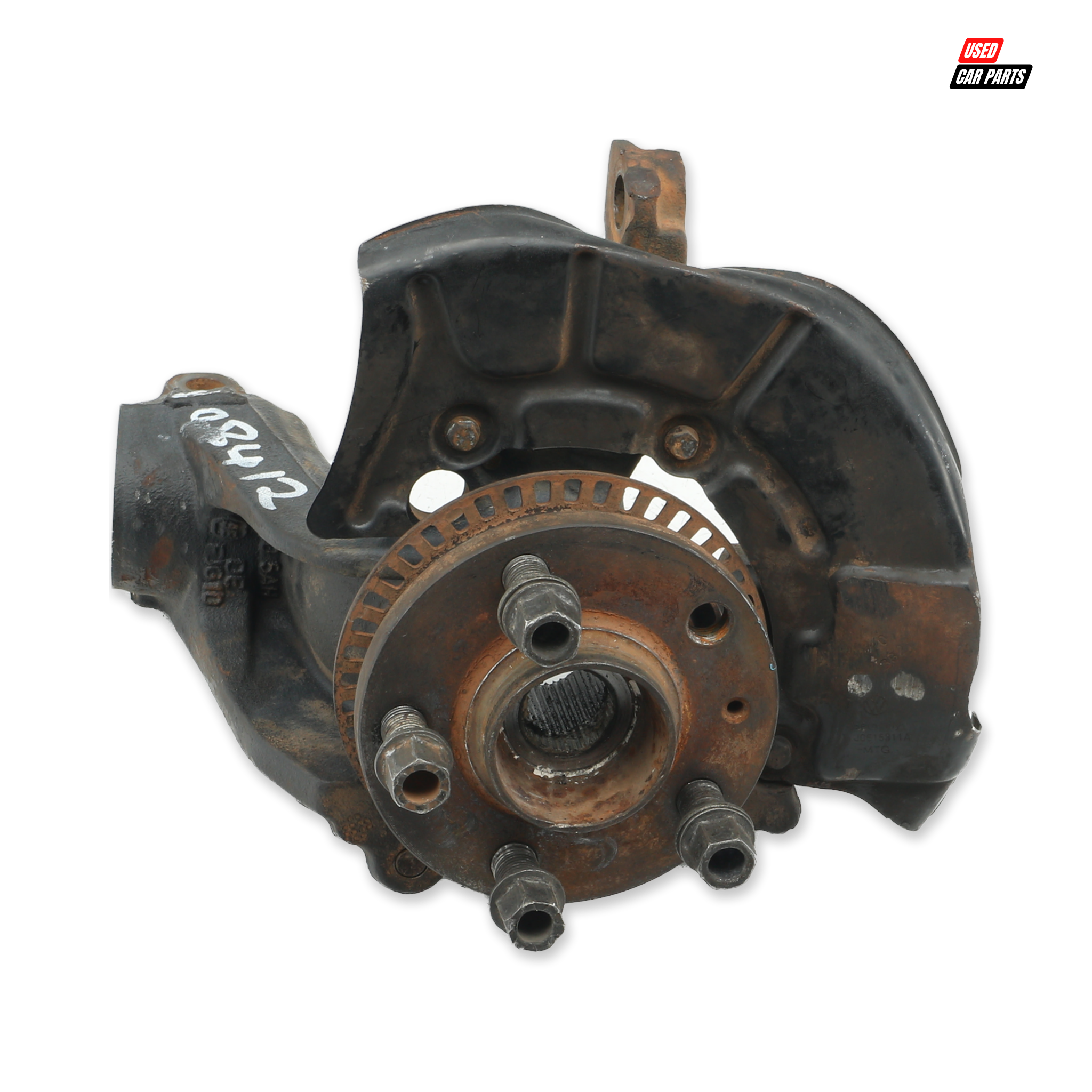 Used Passenger Side Front Wheel Hub for 2009 Volkswagen Polo Mk5 Hatchback TDI