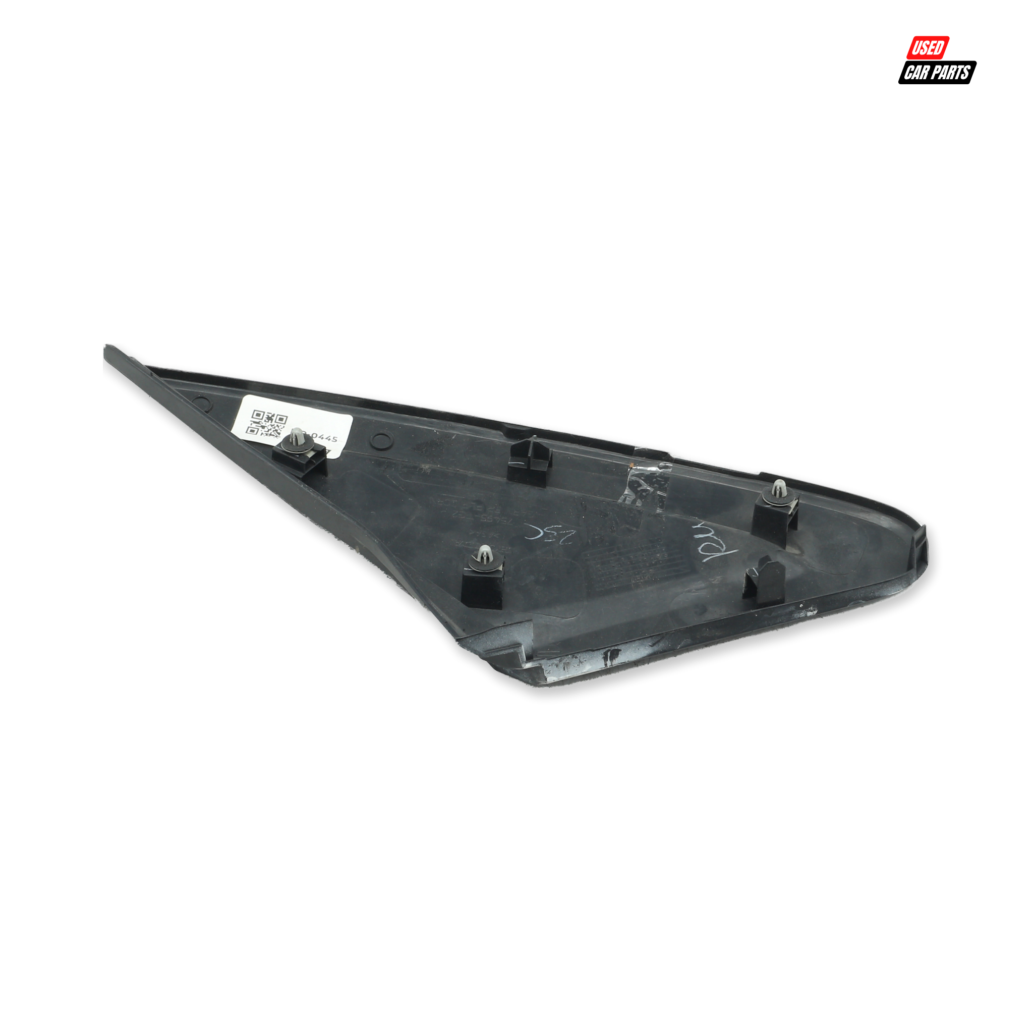 Used Passengers Side Mirror Cover (Part Number 75495) for 2014 HONDA 1.2 TREND 5DR
