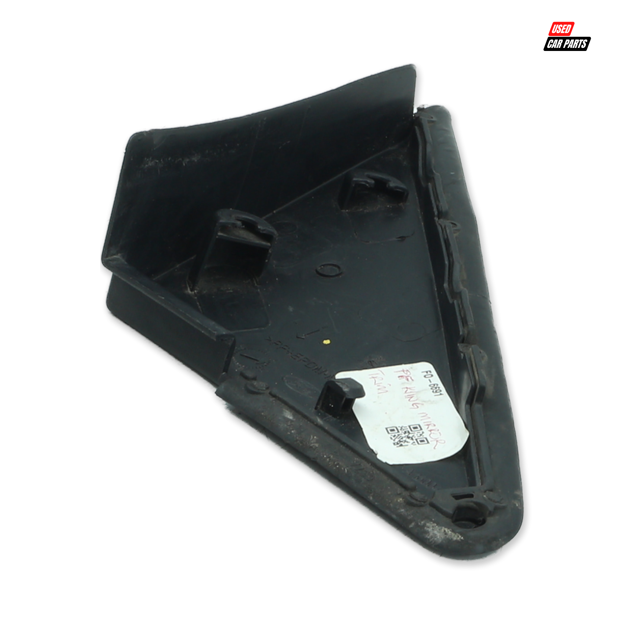 Used Passengers Side Mirror Cover for 2006 Ford Fiesta 1.4i Trend 3Dr Silver