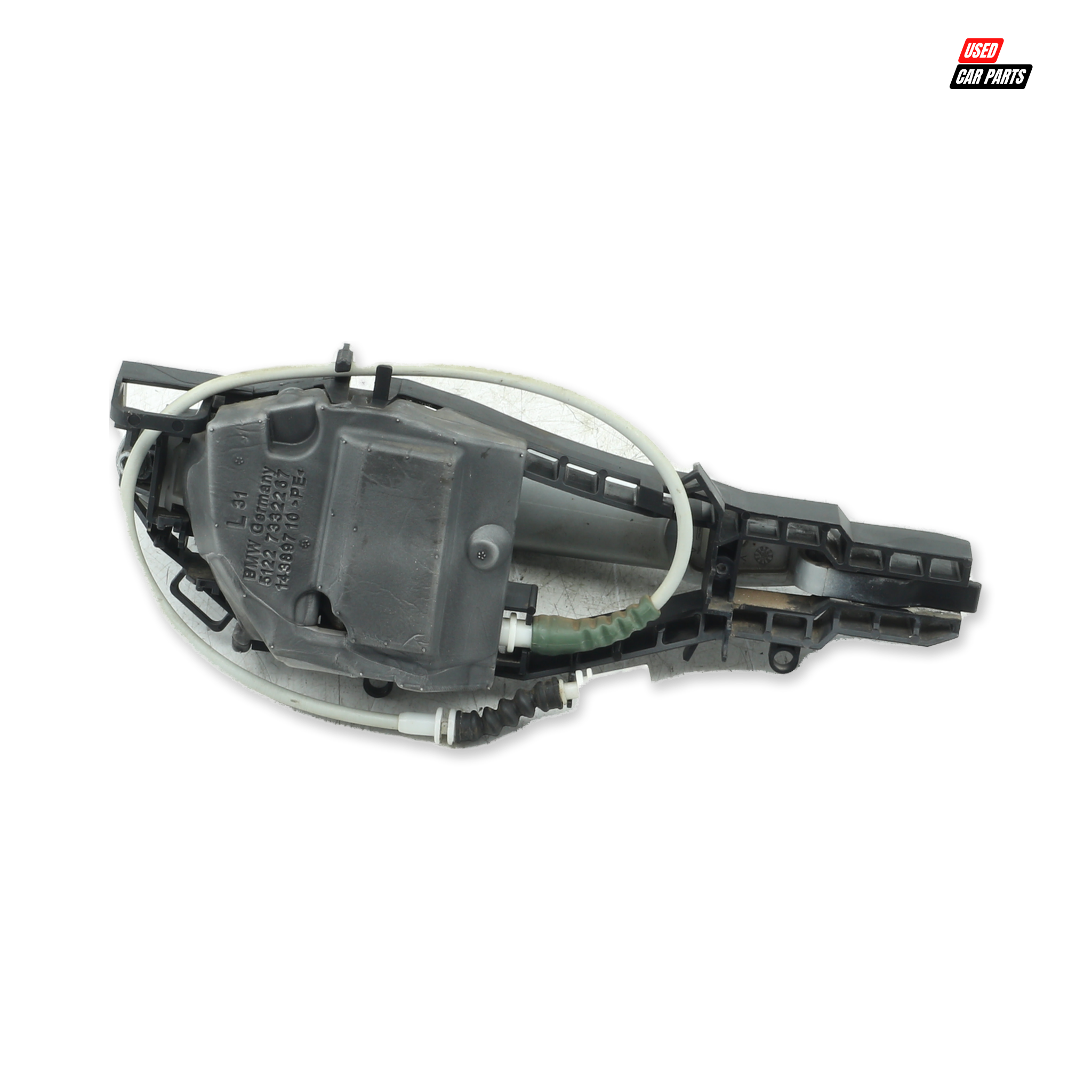 Used Passengers Side Rear Outer Door Handle (Part Number 51227332267) for 2013 BMW 320i