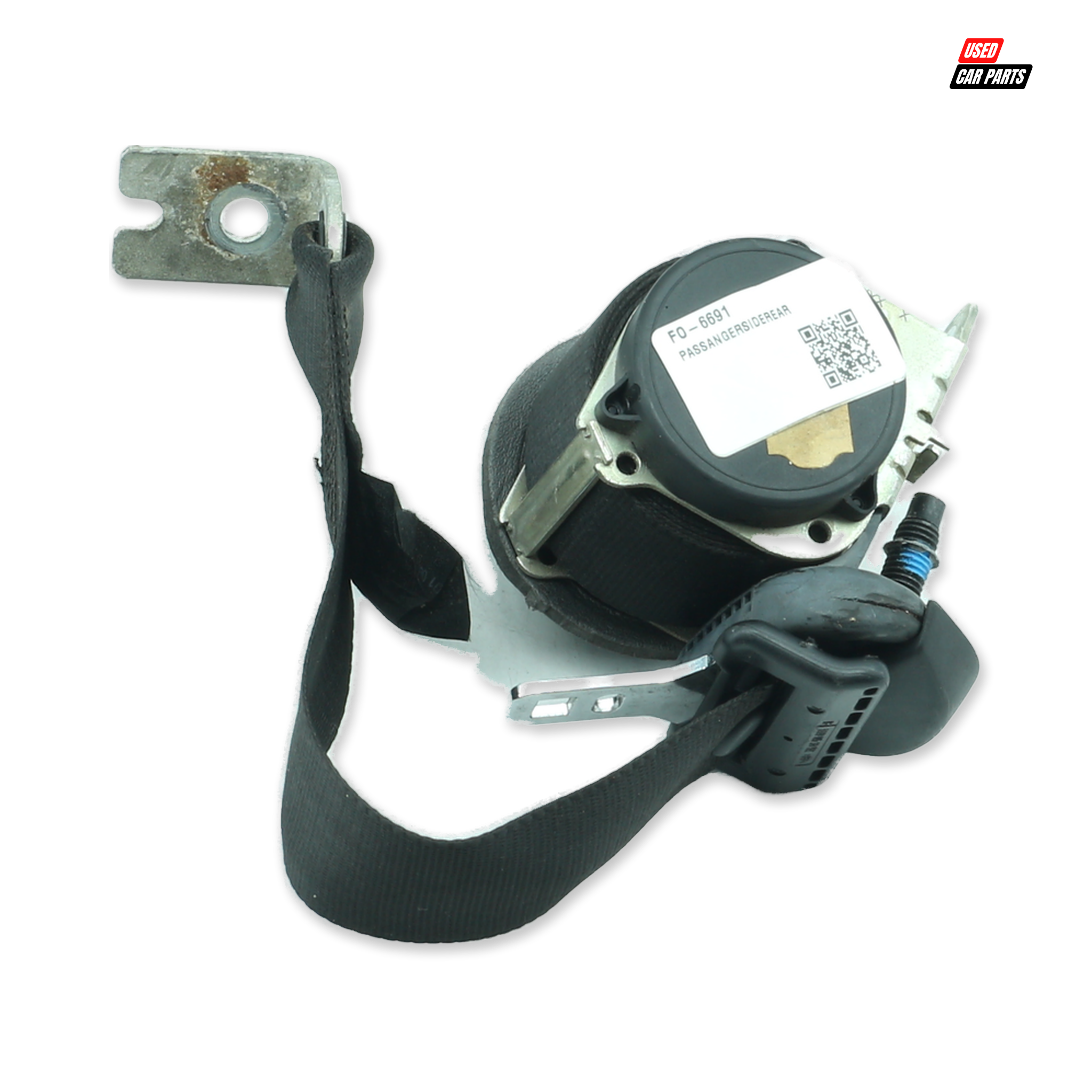 Used Passenger's Side Rear Seat Belt for 2006 Ford Fiesta 1.4i Trend 3Dr