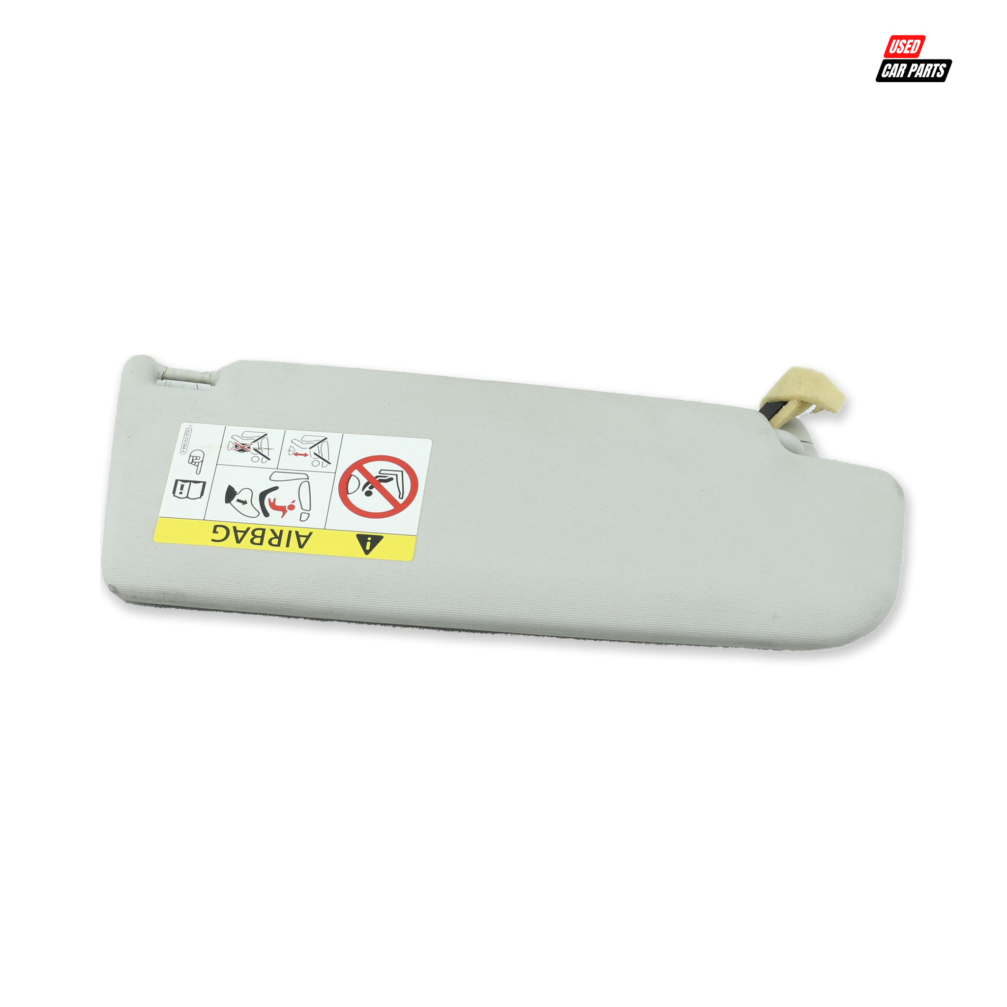 Used Passengers Side Sun Visor (Part Number 5C6857551) for 2015 VOLKSWAGEN JETTA