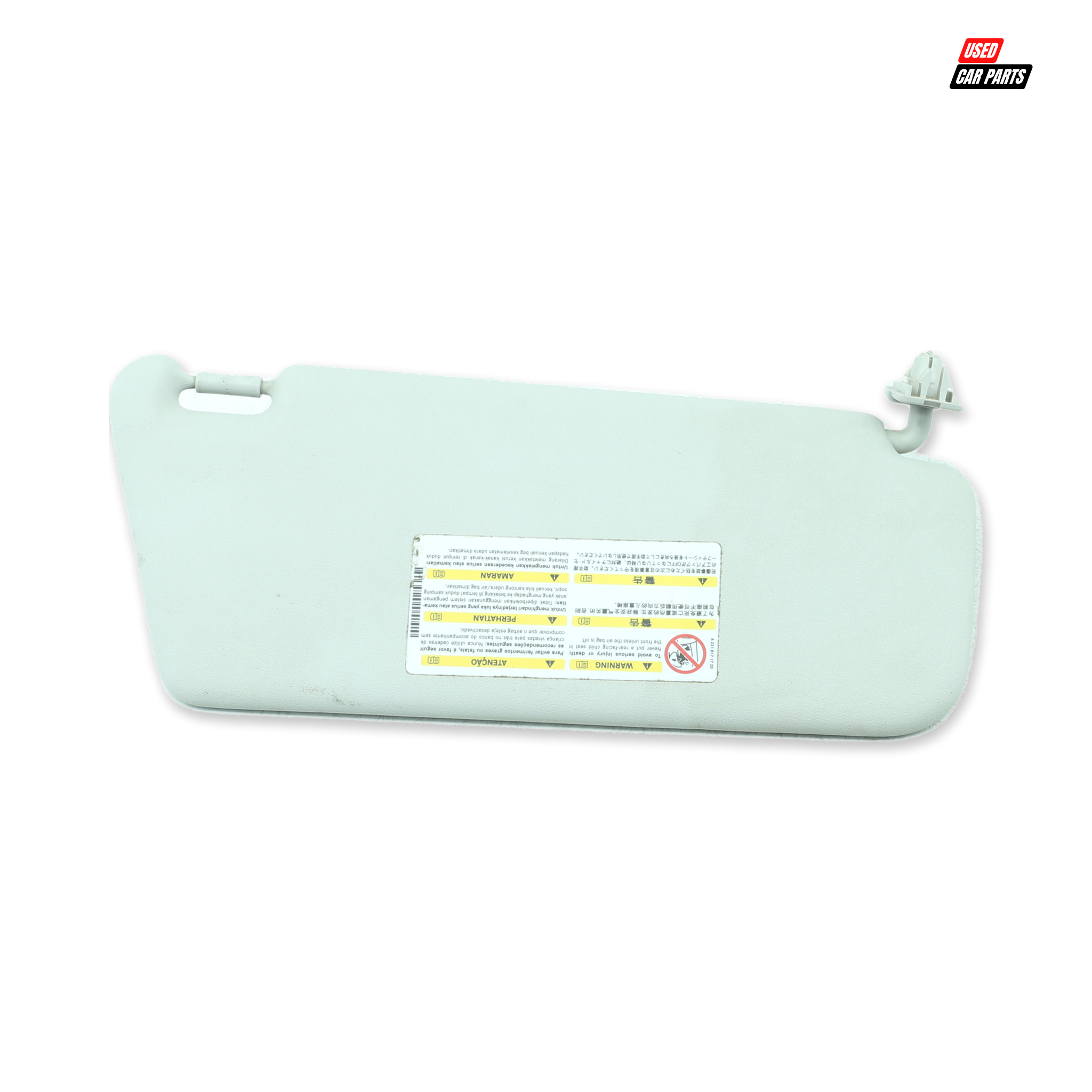 Used Passengers Side Sun Visor (Part Number A1698100110) for 2011 MERCEDES-BENZ B180