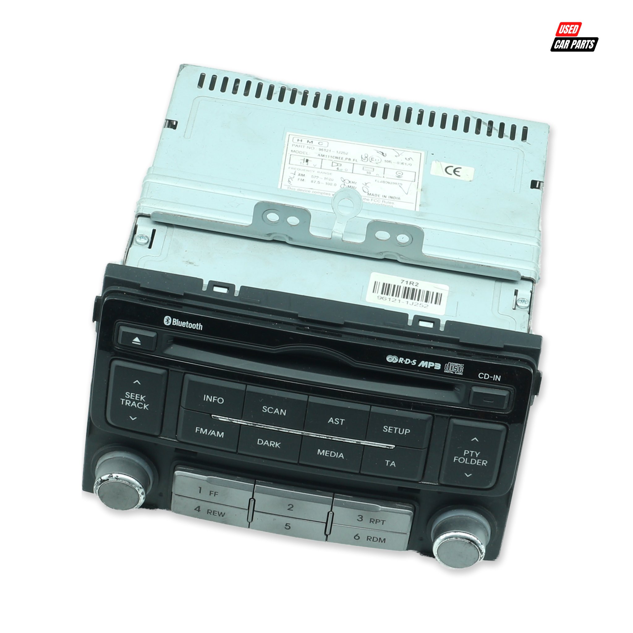 Used Radio (Part Number 961211J252) for 2014 Hyundai i20 Active (Facelift)