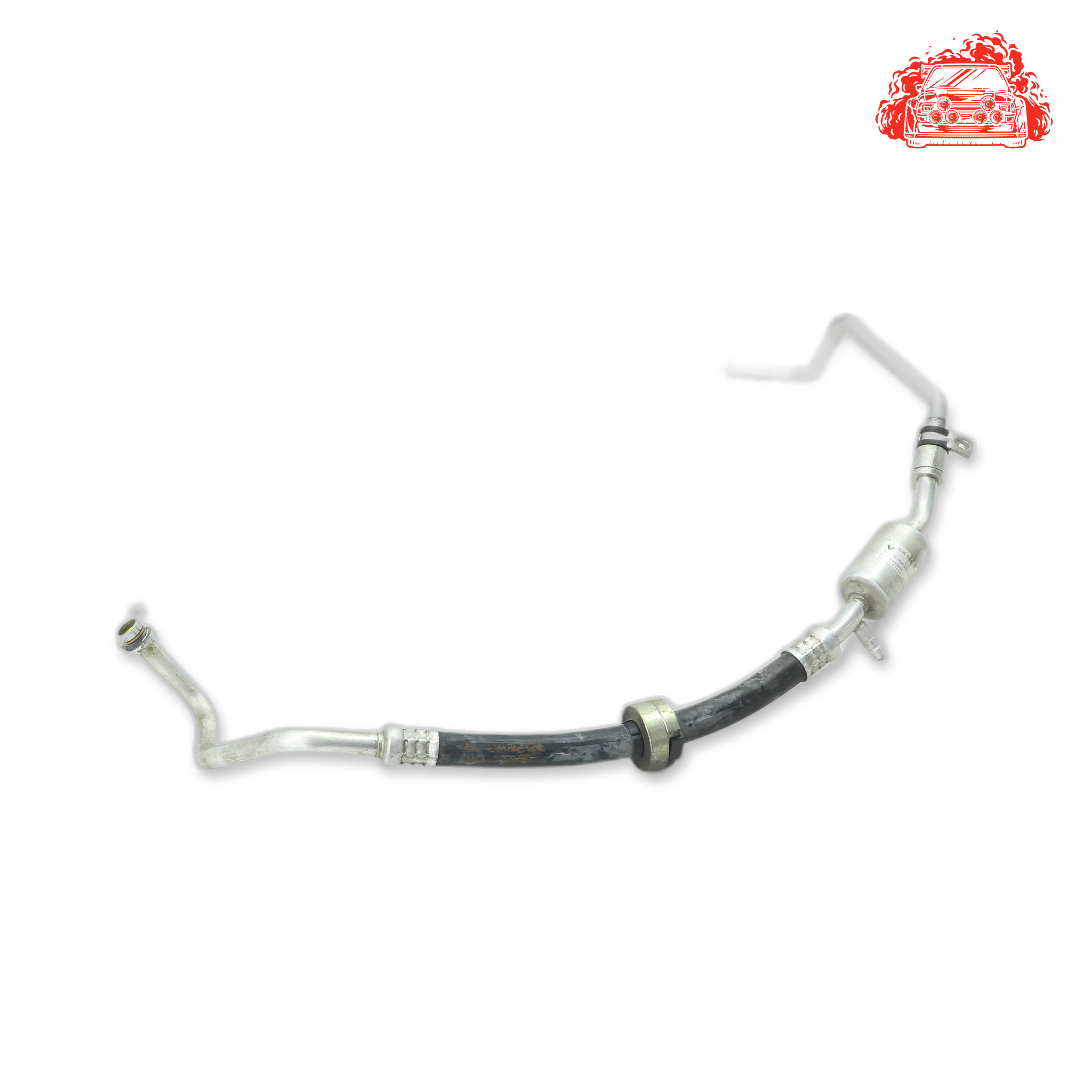 Used Renault Sandero High Pressure Discharge AC Pipe - OEM Part 924546311R