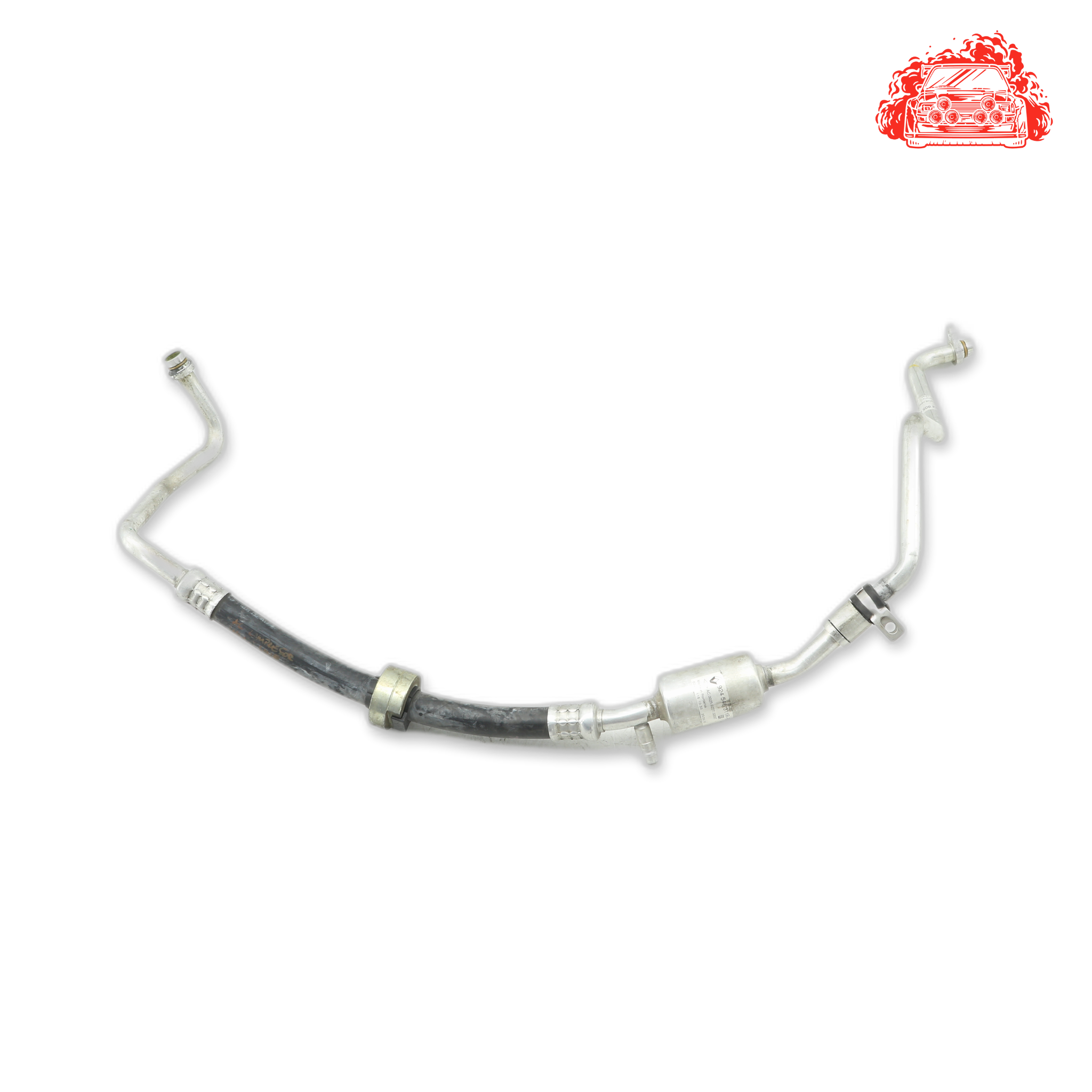Used Renault Sandero High Pressure Discharge AC Pipe - OEM Part 924546311R