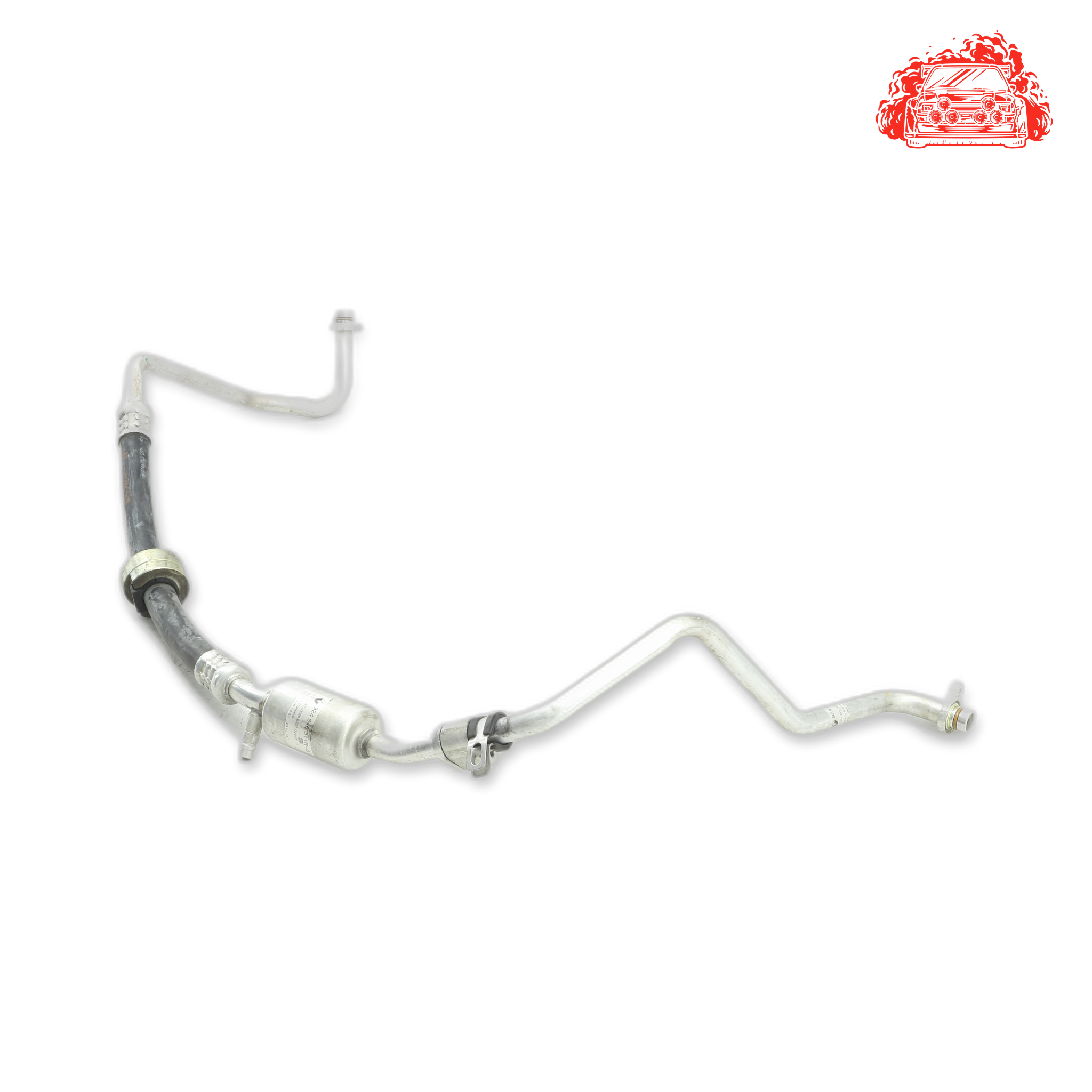 Used Renault Sandero High Pressure Discharge AC Pipe - OEM Part 924546311R