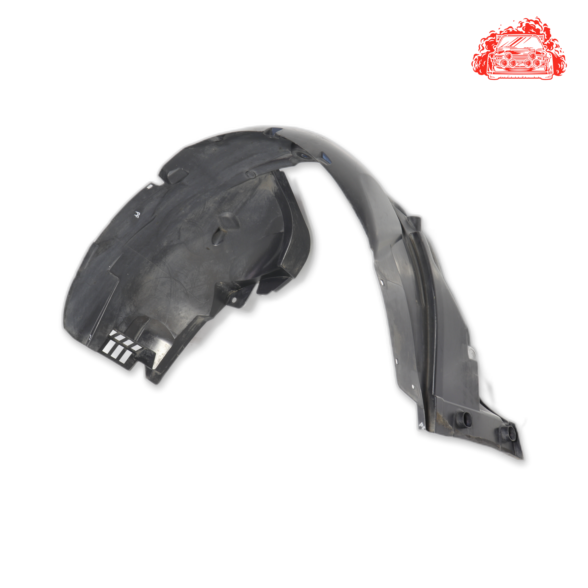 Used Renault Sandero Passenger Side Front Fender Liner - OEM Part 638418129R