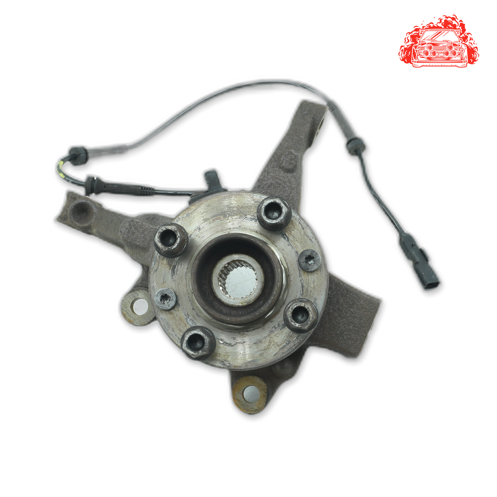Used Renault Sandero Passenger Side Front Knuckle and Hub