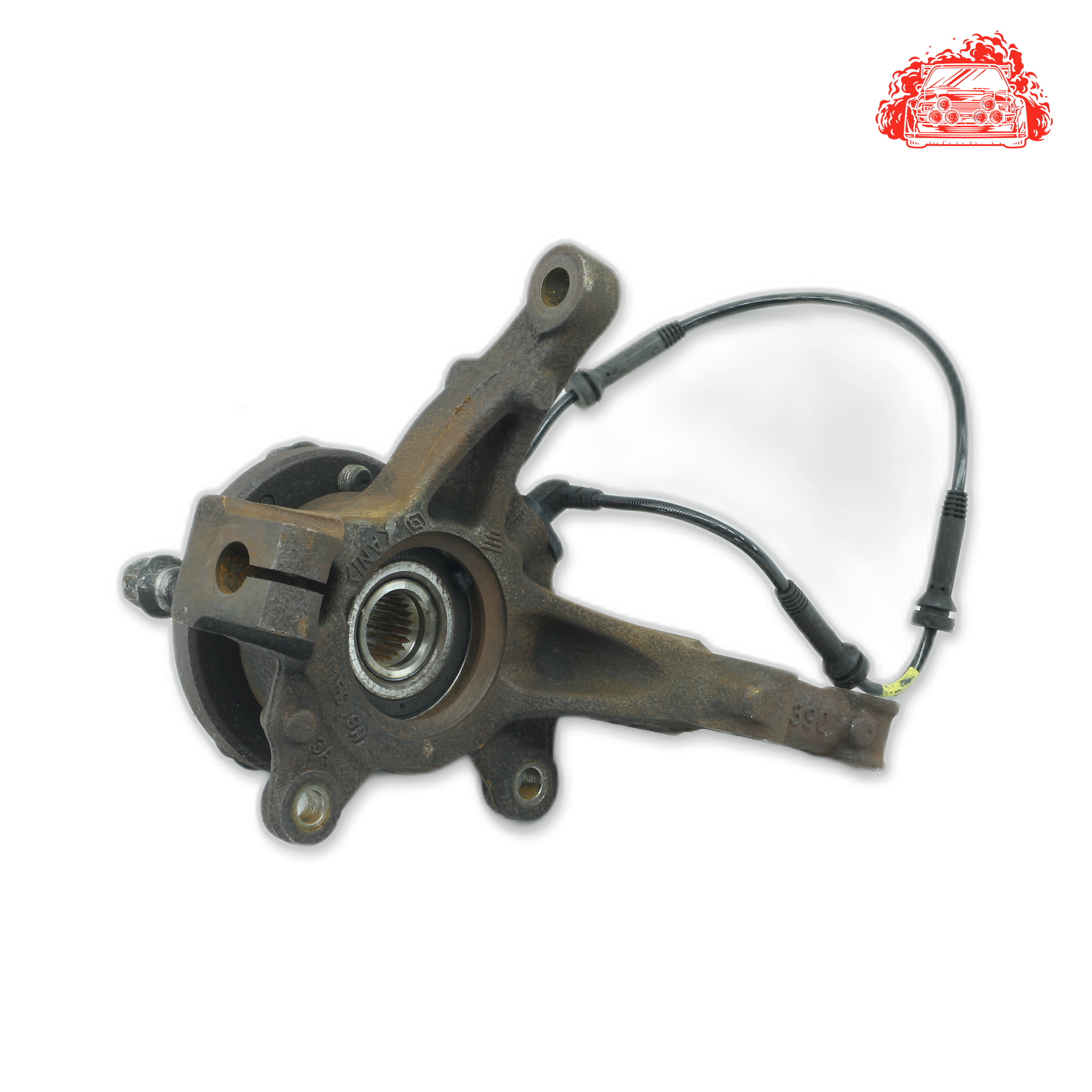 Used Renault Sandero Passenger Side Front Knuckle and Hub
