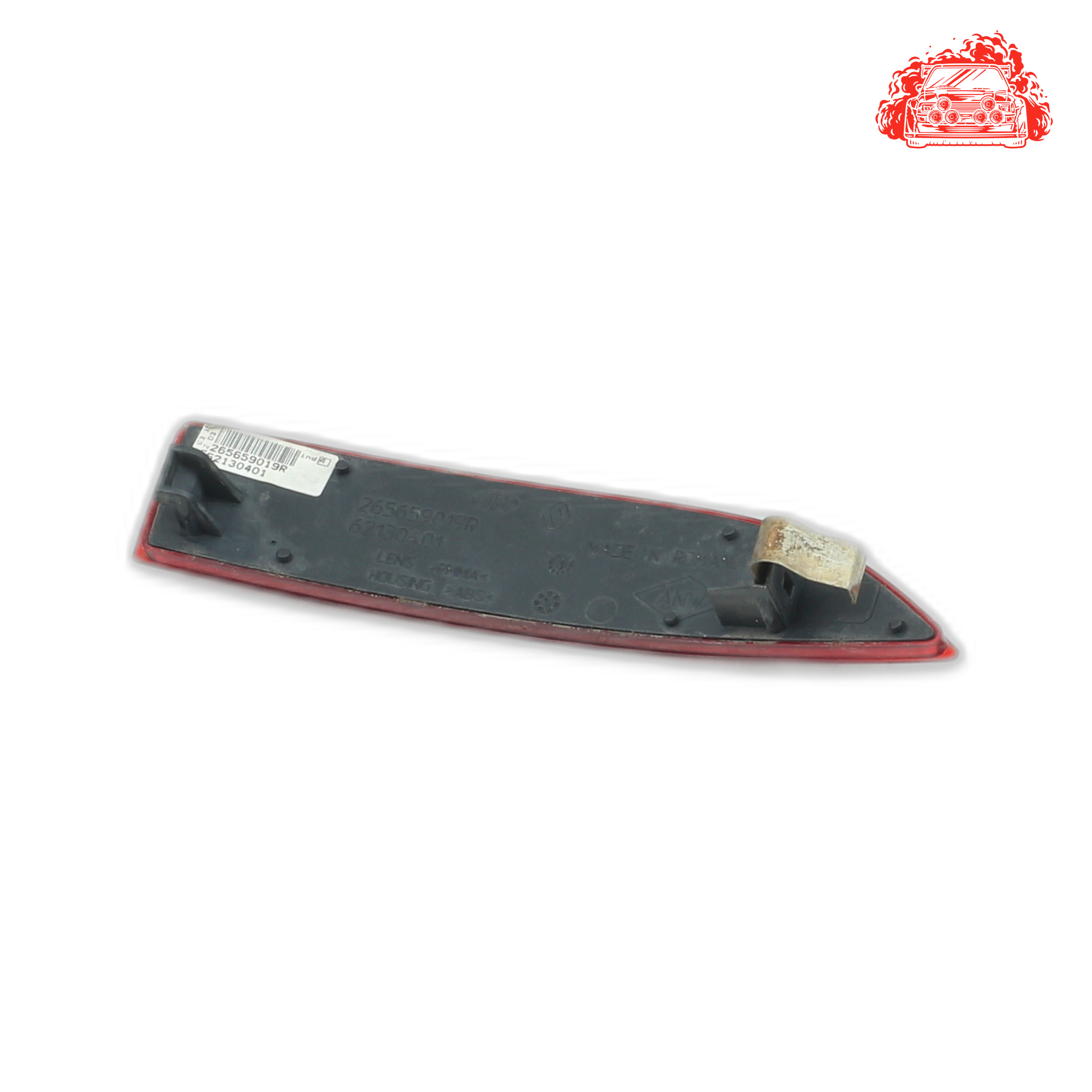 Used Renault Sandero Passenger Side Rear Bumper Reflector Light