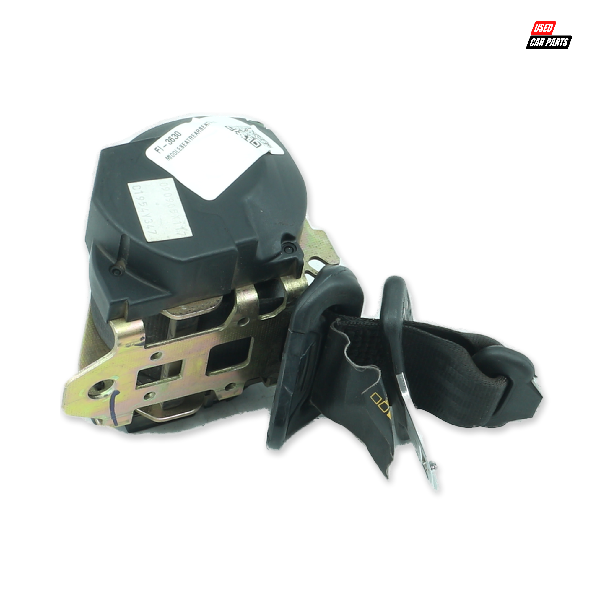 Used Rear Center Seat Belt for 2008 FIAT PANDA 1.2 DYNAMIC