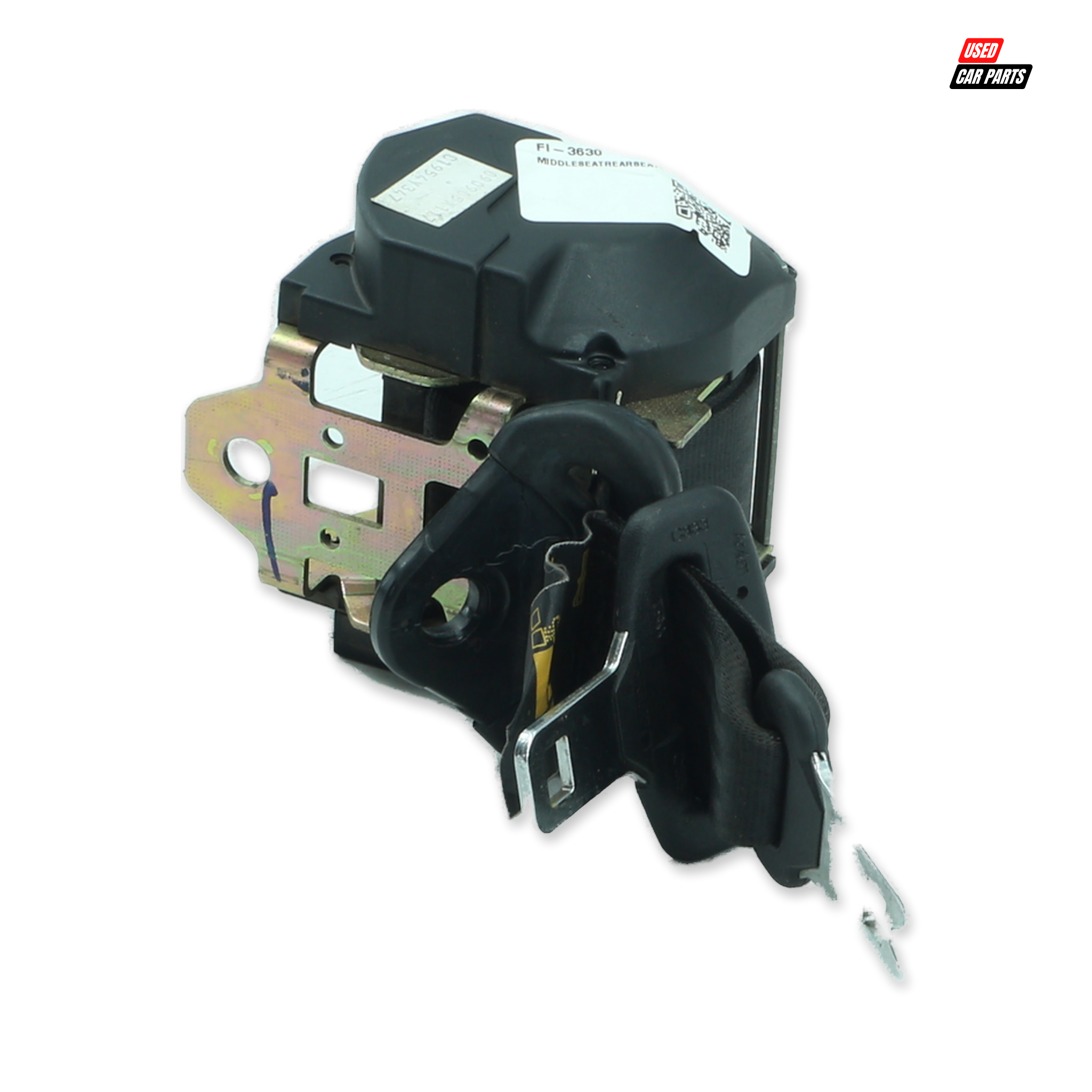 Used Rear Center Seat Belt for 2008 FIAT PANDA 1.2 DYNAMIC