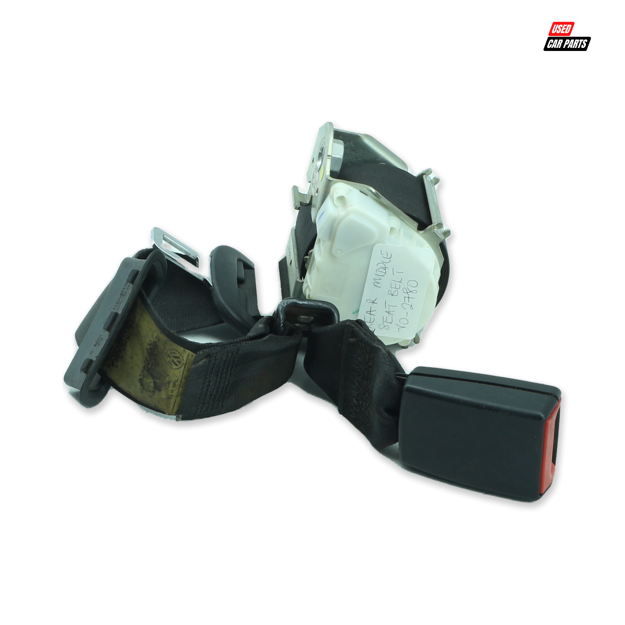 Used Salvaged Rear Center Seat Belt for 2015 Volkswagen Jetta