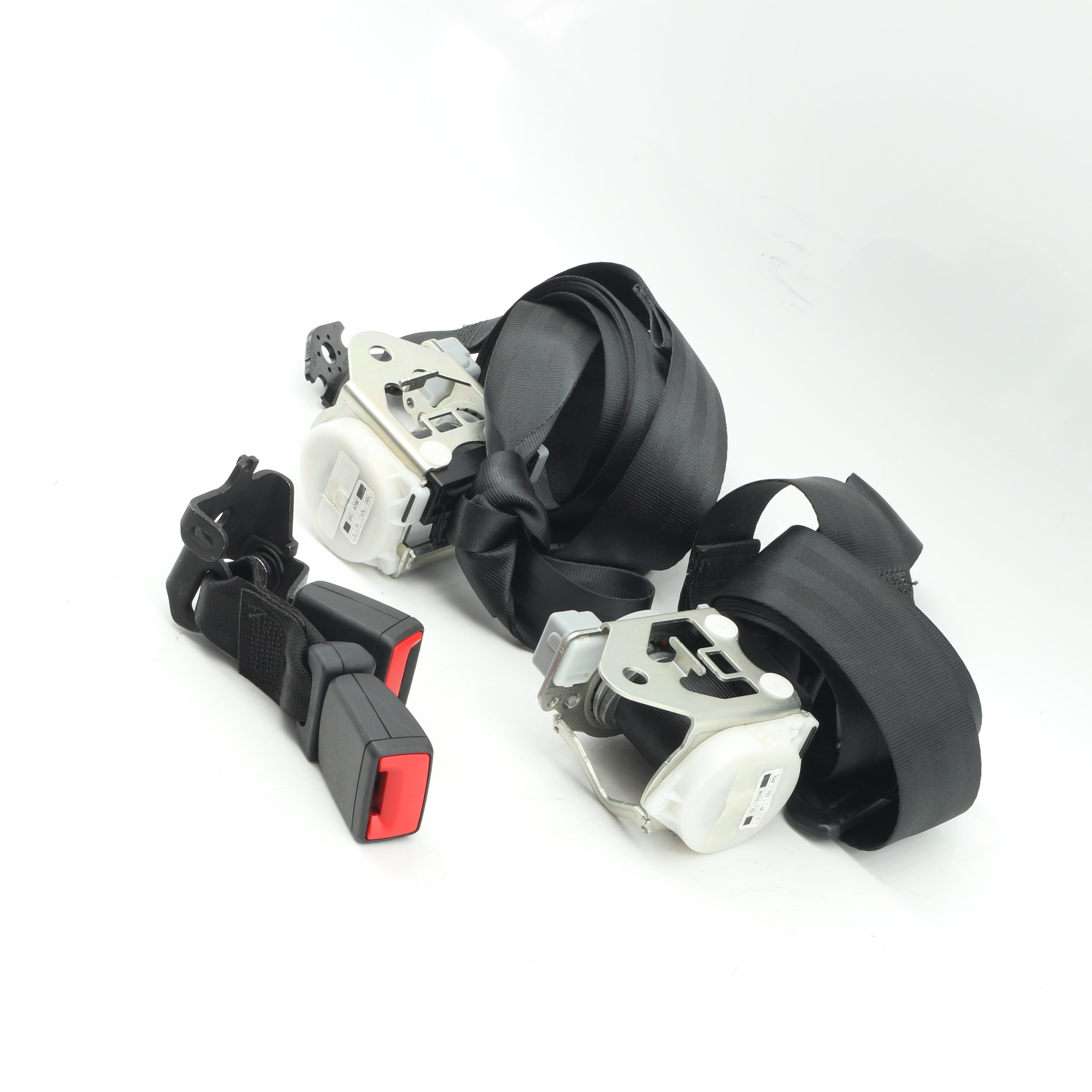 Used VOLKSWAGEN POLO 1.2 TRENDLINE DSG Rear Non Pretensioner Seat Belt Set - OEM Part 80920AA5,80924AA