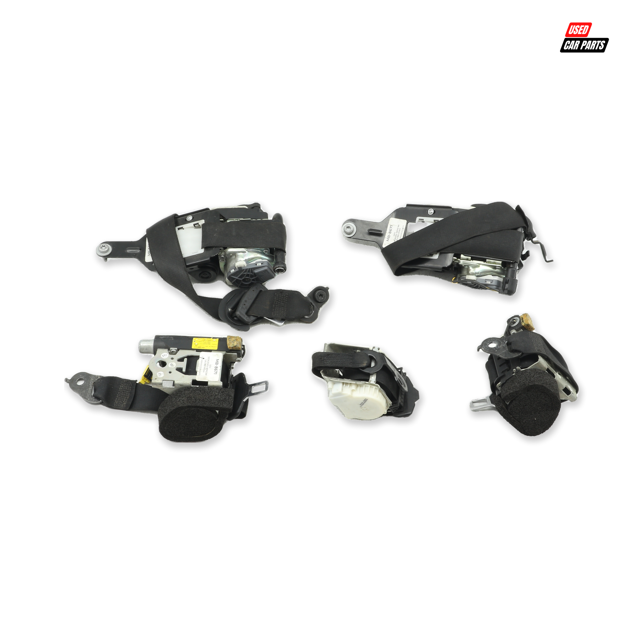 Used Seat Belts for 2012 MERCEDES-BENZ C180 (Salvaged)