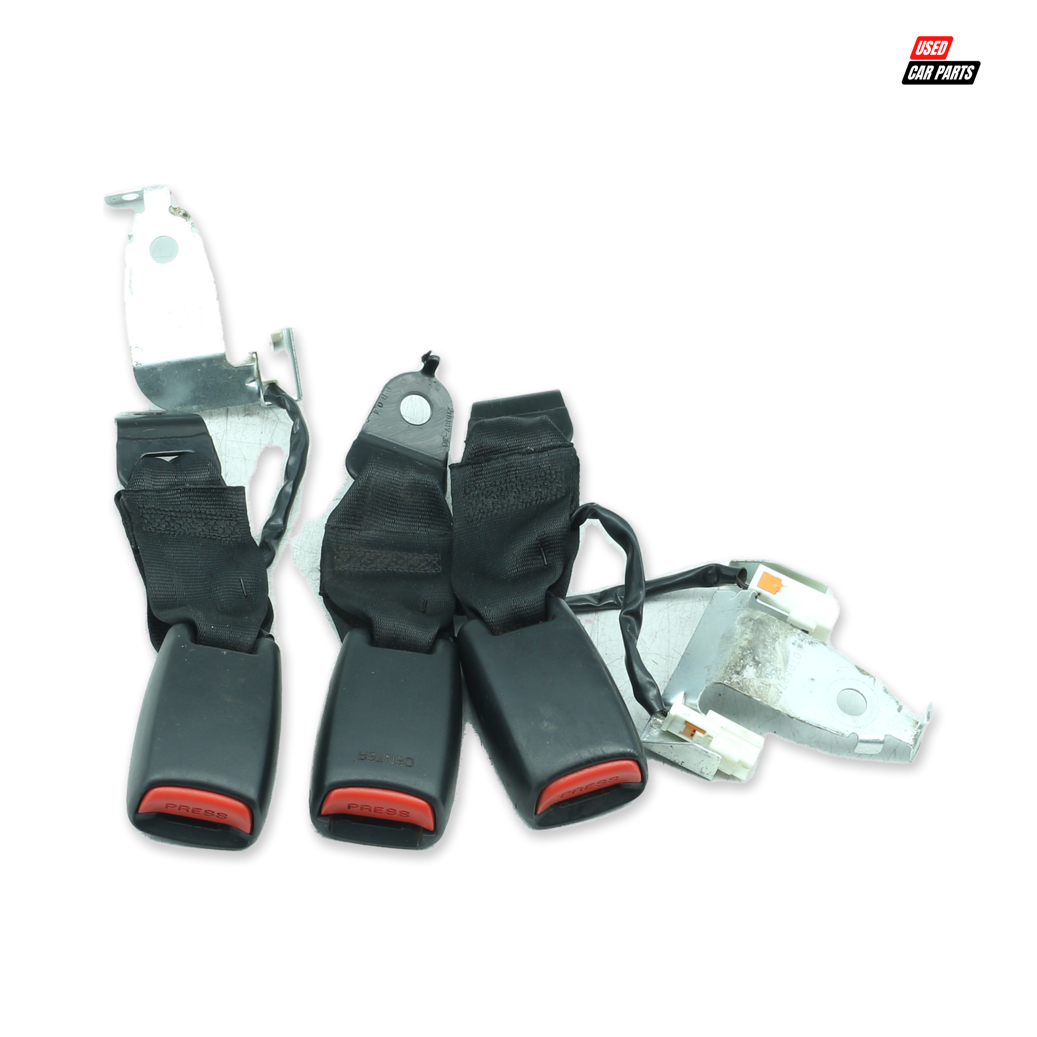 Used Seat Belt Clips (Part Number NSB1053) for 2008 MAZDA MAZDA3 2.3 MPS Silver