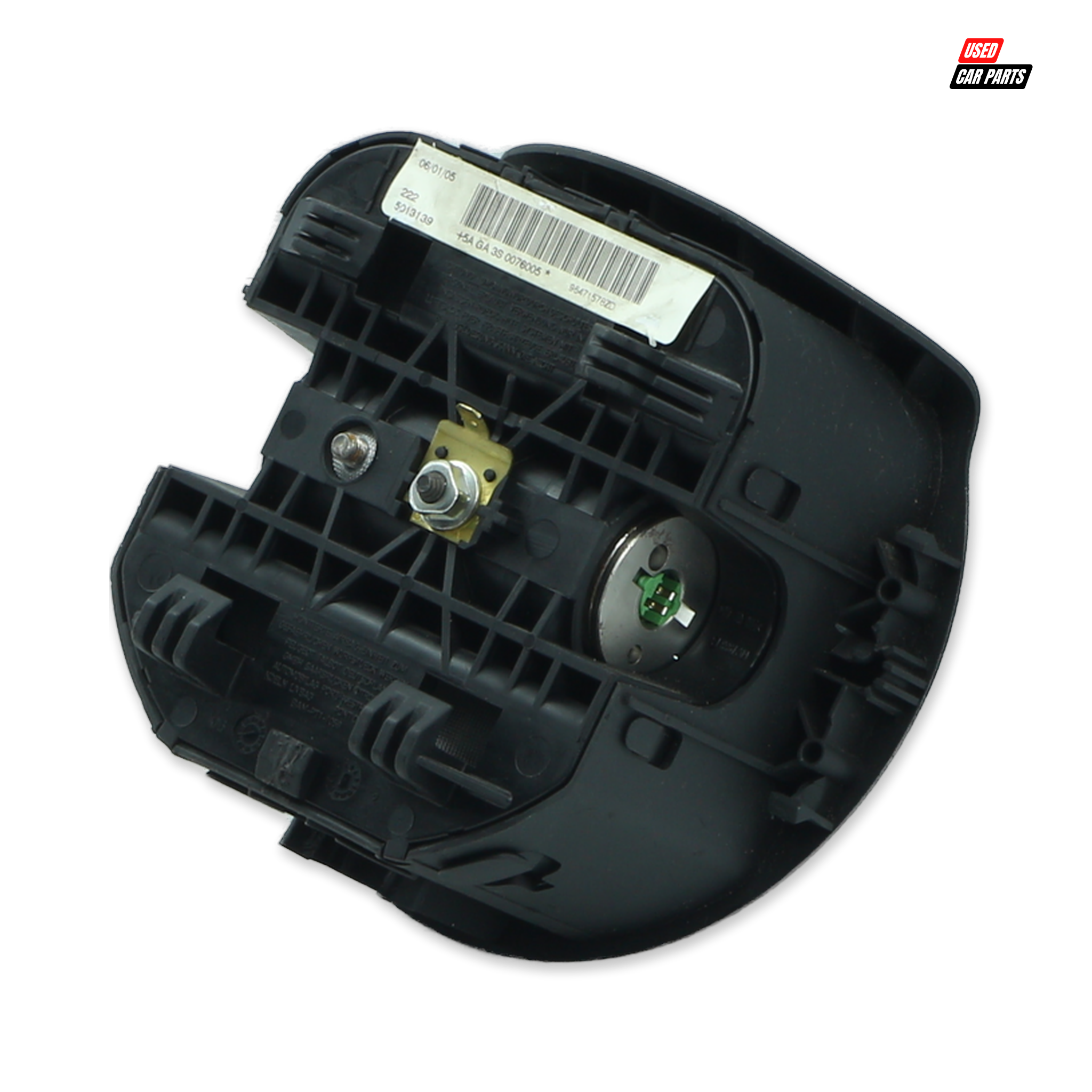 Used Steering Wheel Airbag - Part Number 96471578ZD