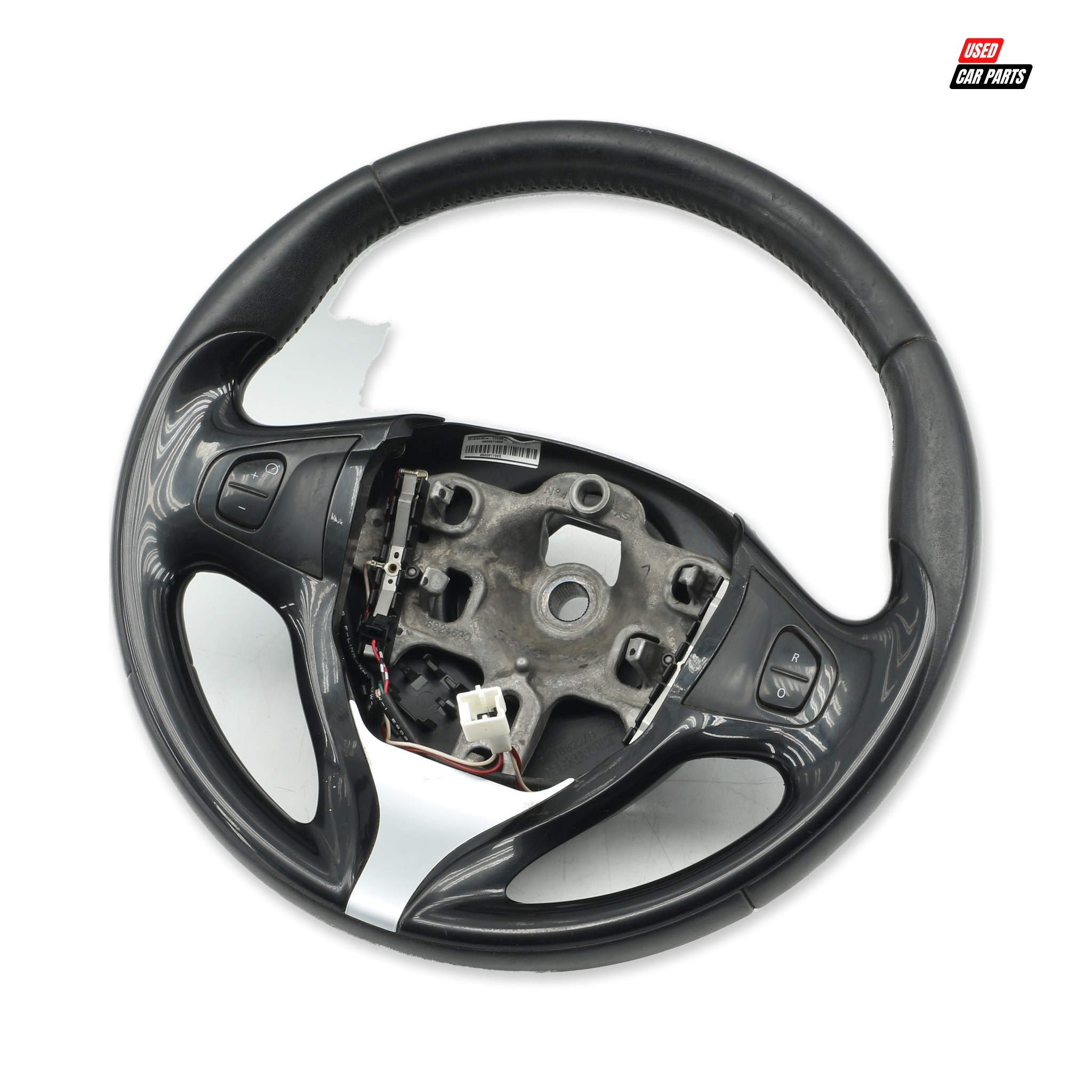 Used Steering Wheel With Control for RENAULT CLIO IV, Part Number 6218822B