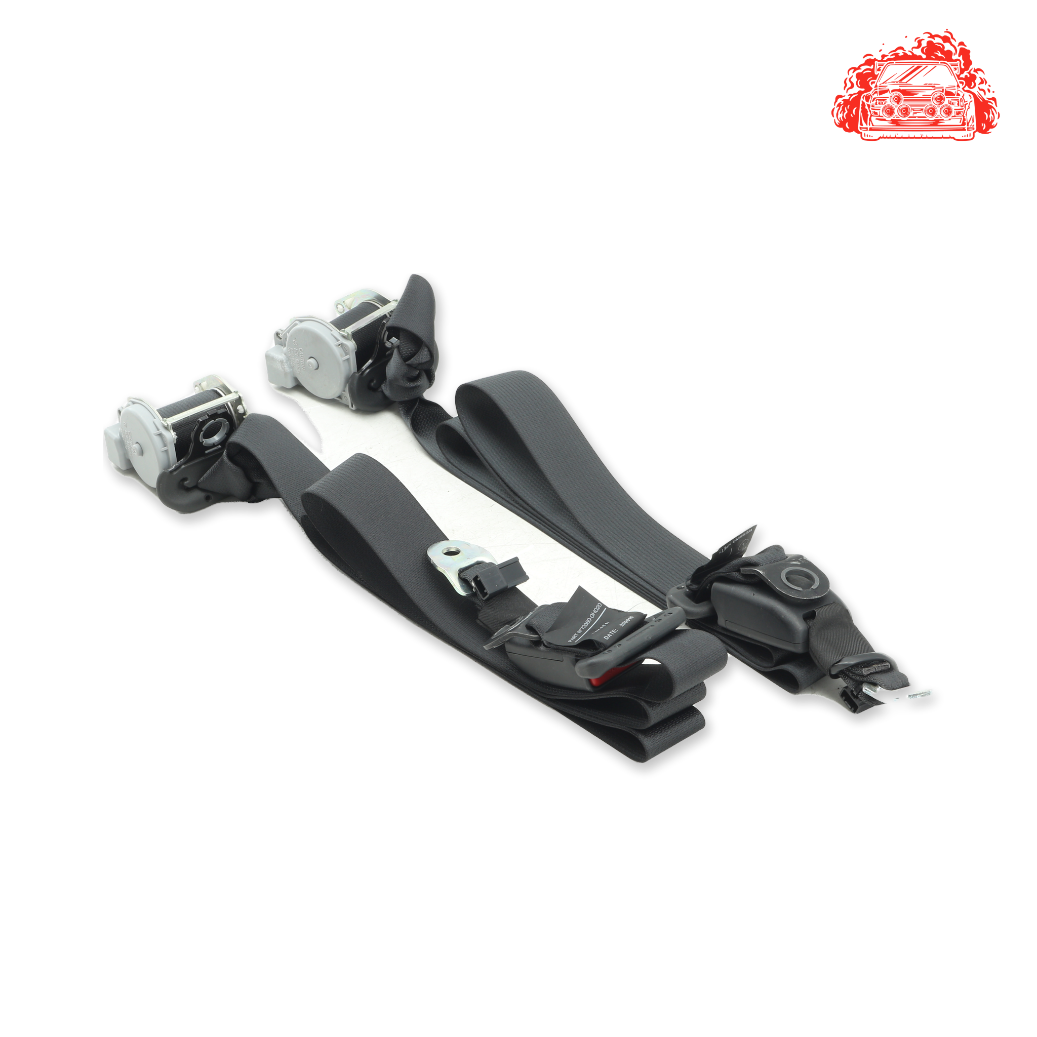 Used Toyota Aygo 1.0 X-Play Rear Non Pretensioner Seat Belt Set