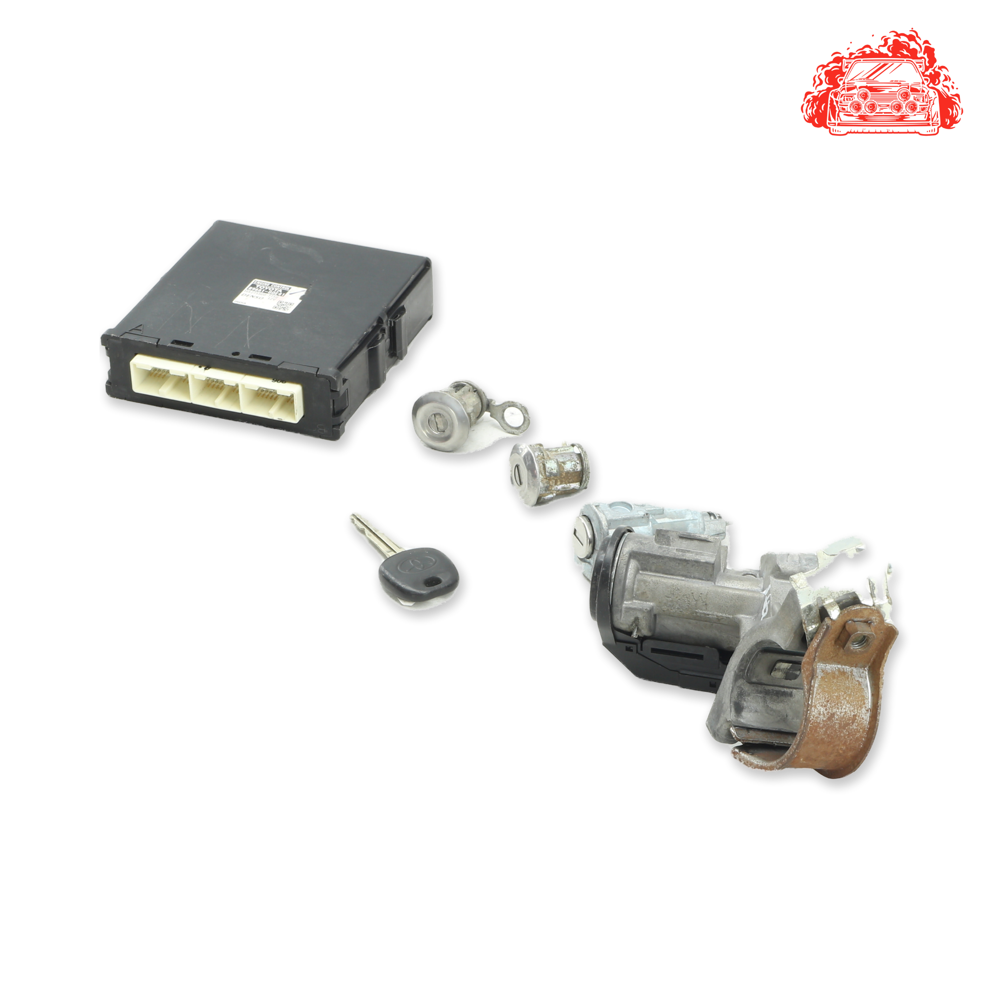 Used Toyota ETIOS CROSS 1.5 Xs 5Dr ECU + Ignition + Keys + Barrels - OEM Part 896610DE41