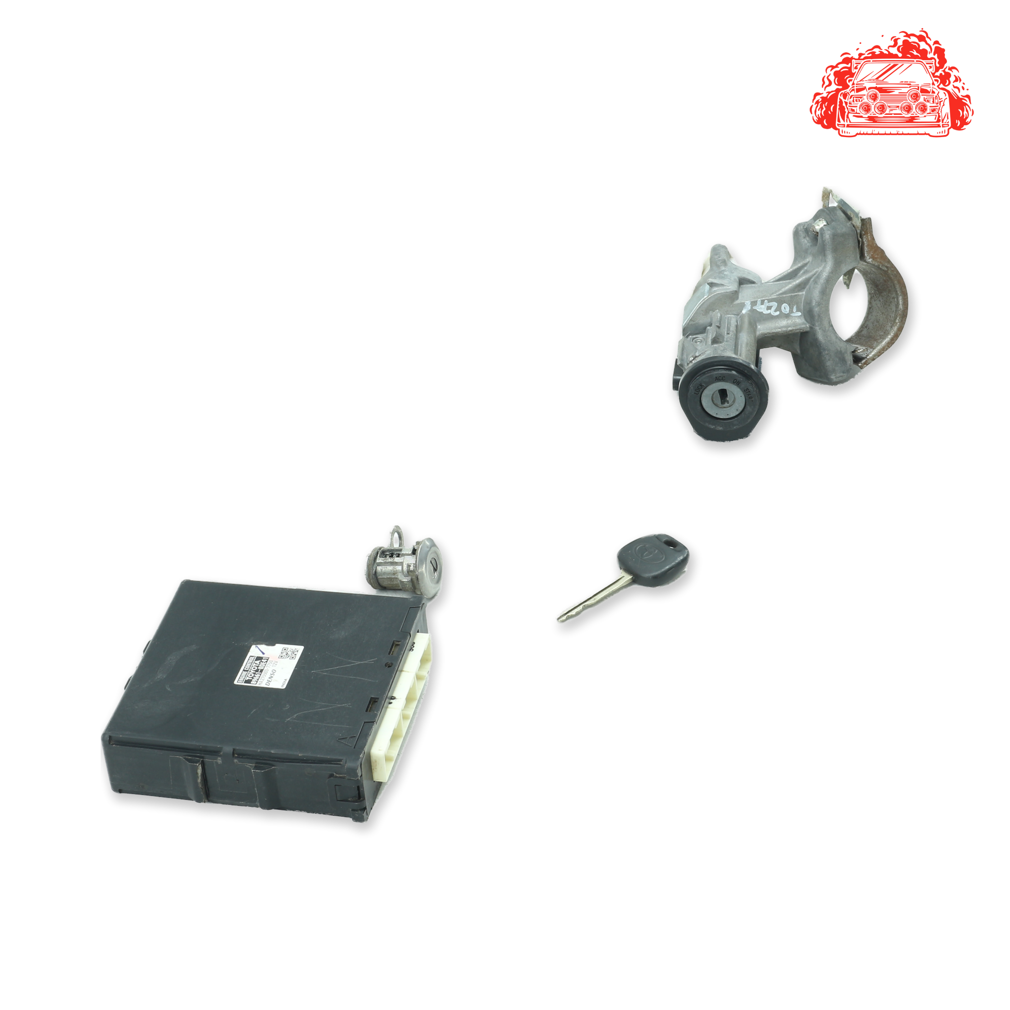Used Toyota ETIOS CROSS 1.5 Xs 5Dr ECU + Ignition + Keys + Barrels - OEM Part 896610DE41