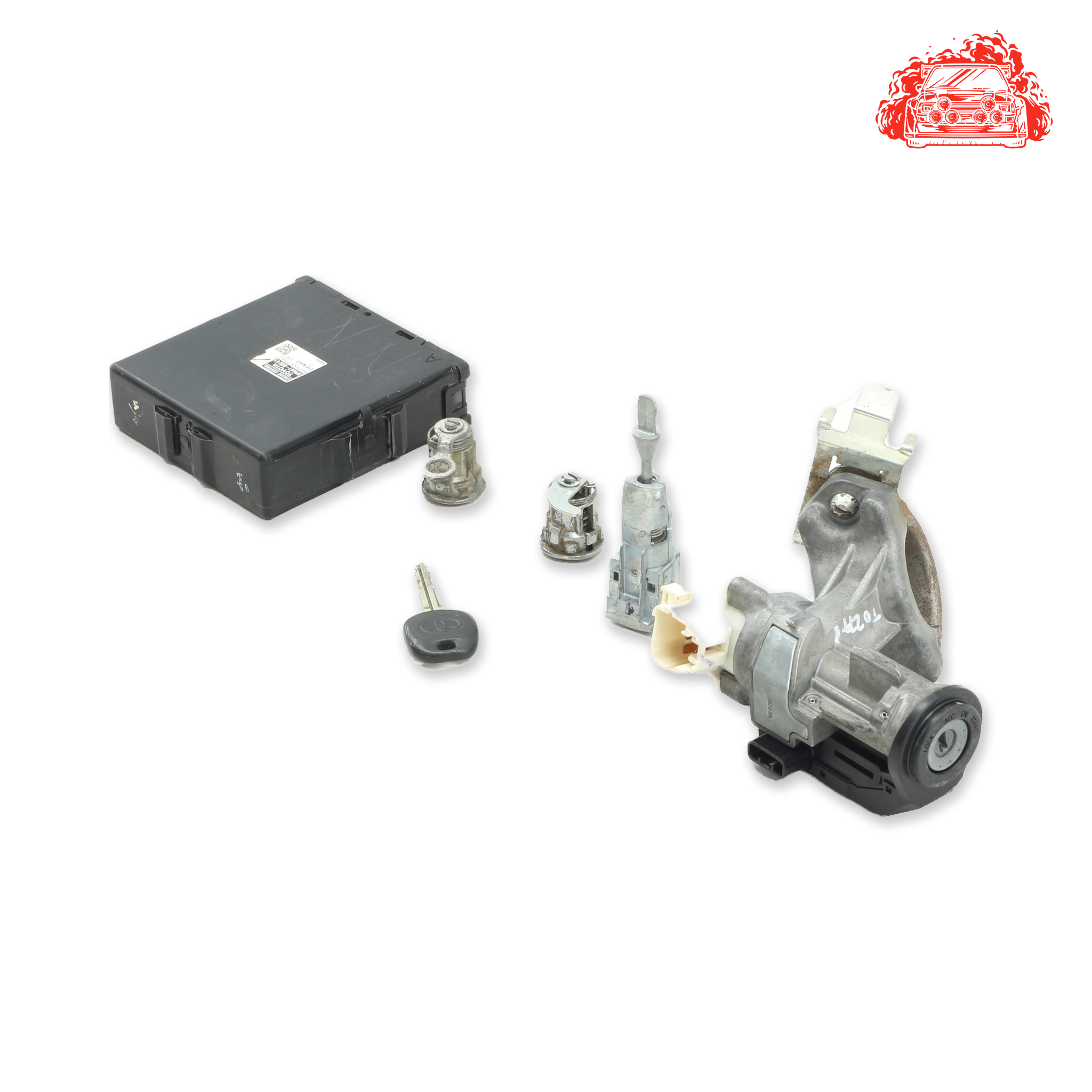 Used Toyota ETIOS CROSS 1.5 Xs 5Dr ECU + Ignition + Keys + Barrels - OEM Part 896610DE41