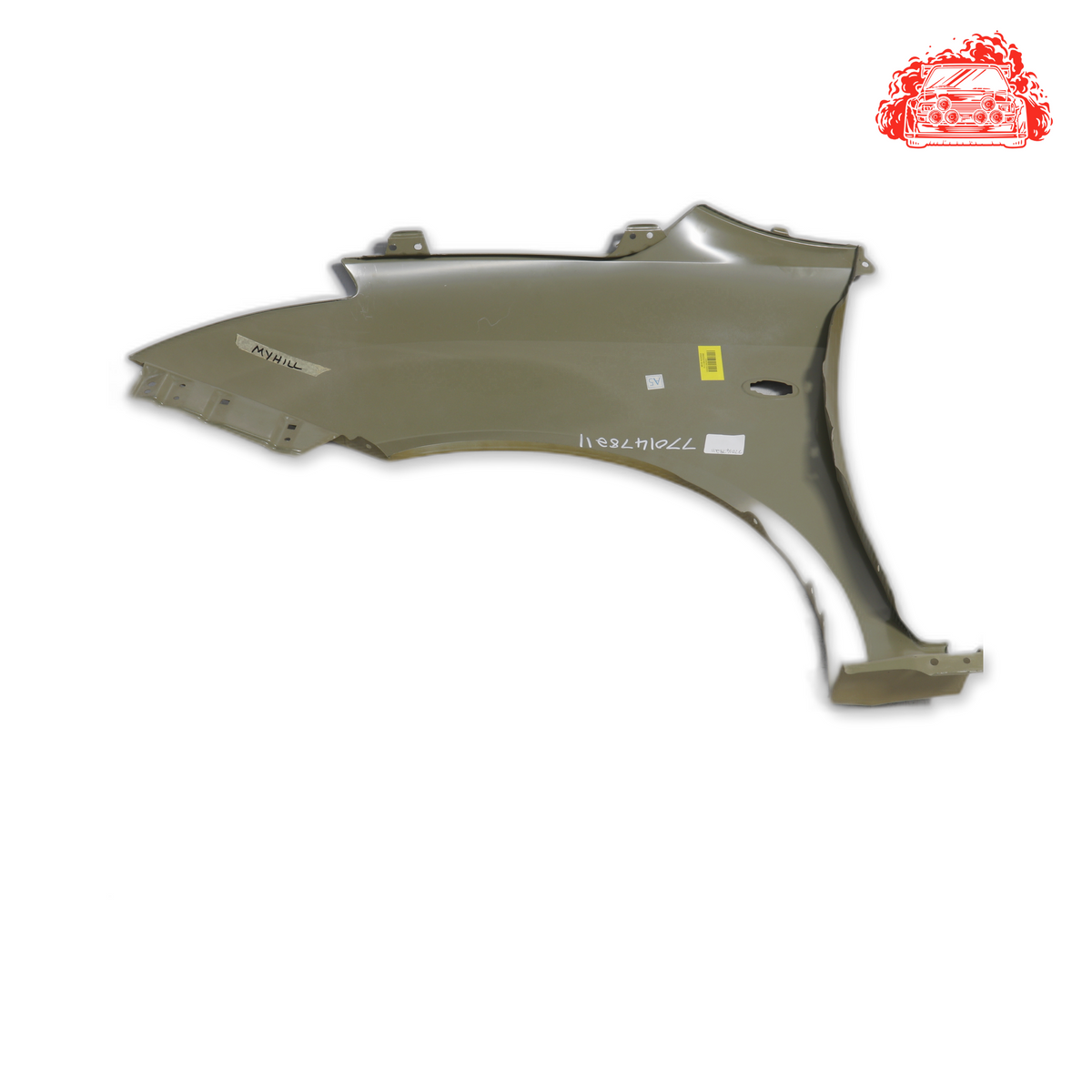 Used CANNINGS Loose stock batch 1 Right side fender - OEM Part 7701478211