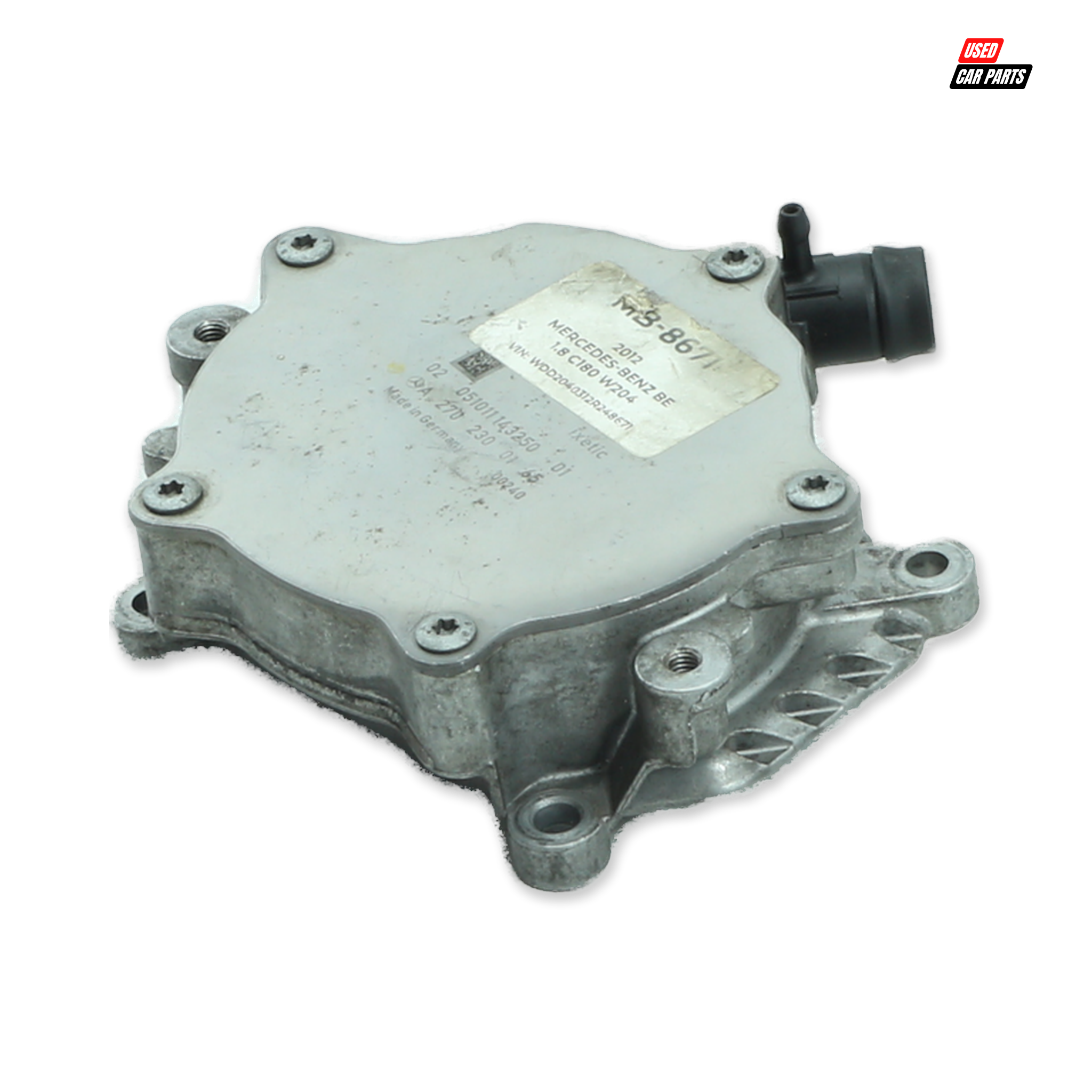 Used Vacuum Pump (Part Number A2702300165) for MERCEDES-BENZ C180 2012